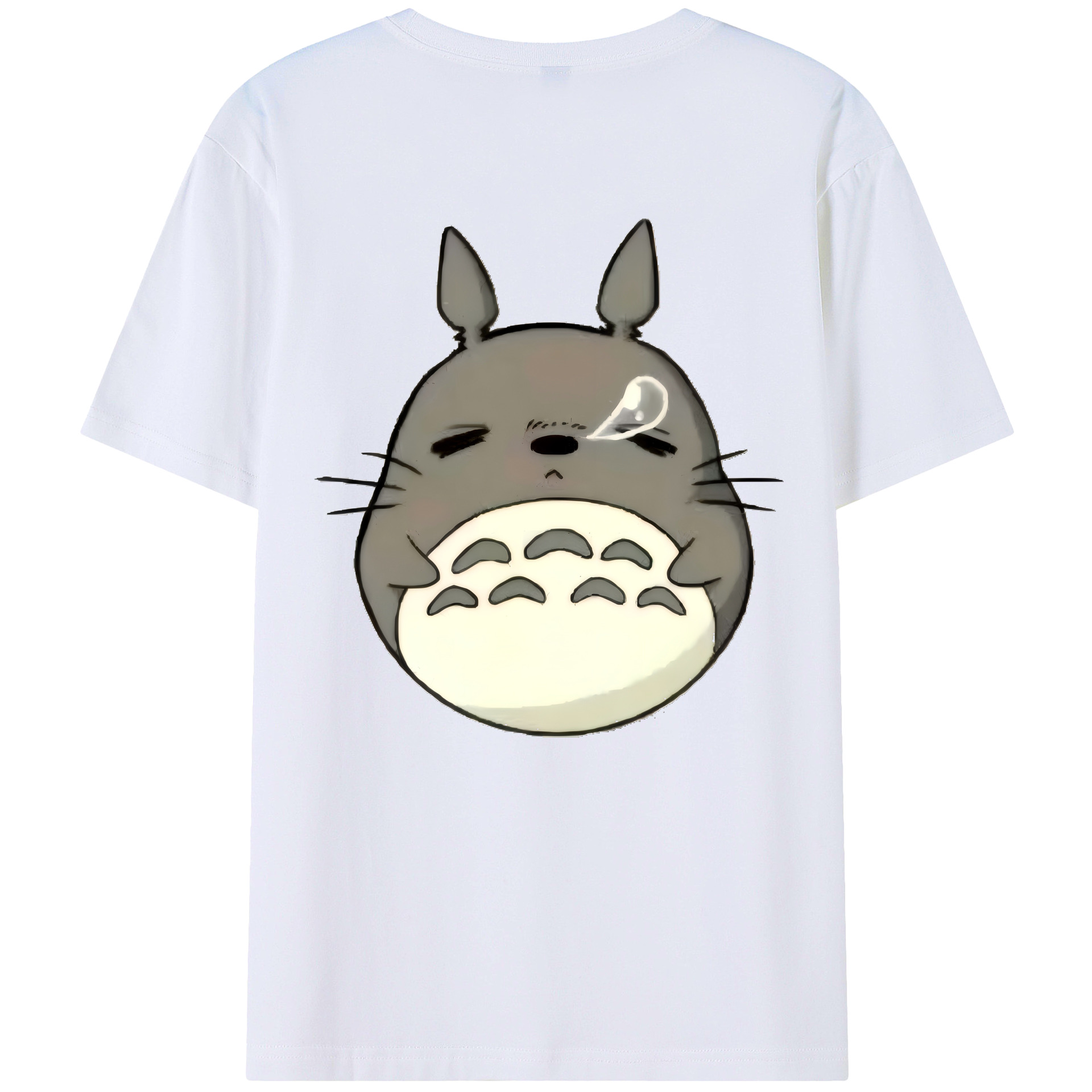 となりのトトロ 草壁メイ 草壁サツキ My Neighbor Totoro Satsuki Kusakabe Mei Kusakabe 綿100％半袖Tシャツ（背面プリント）