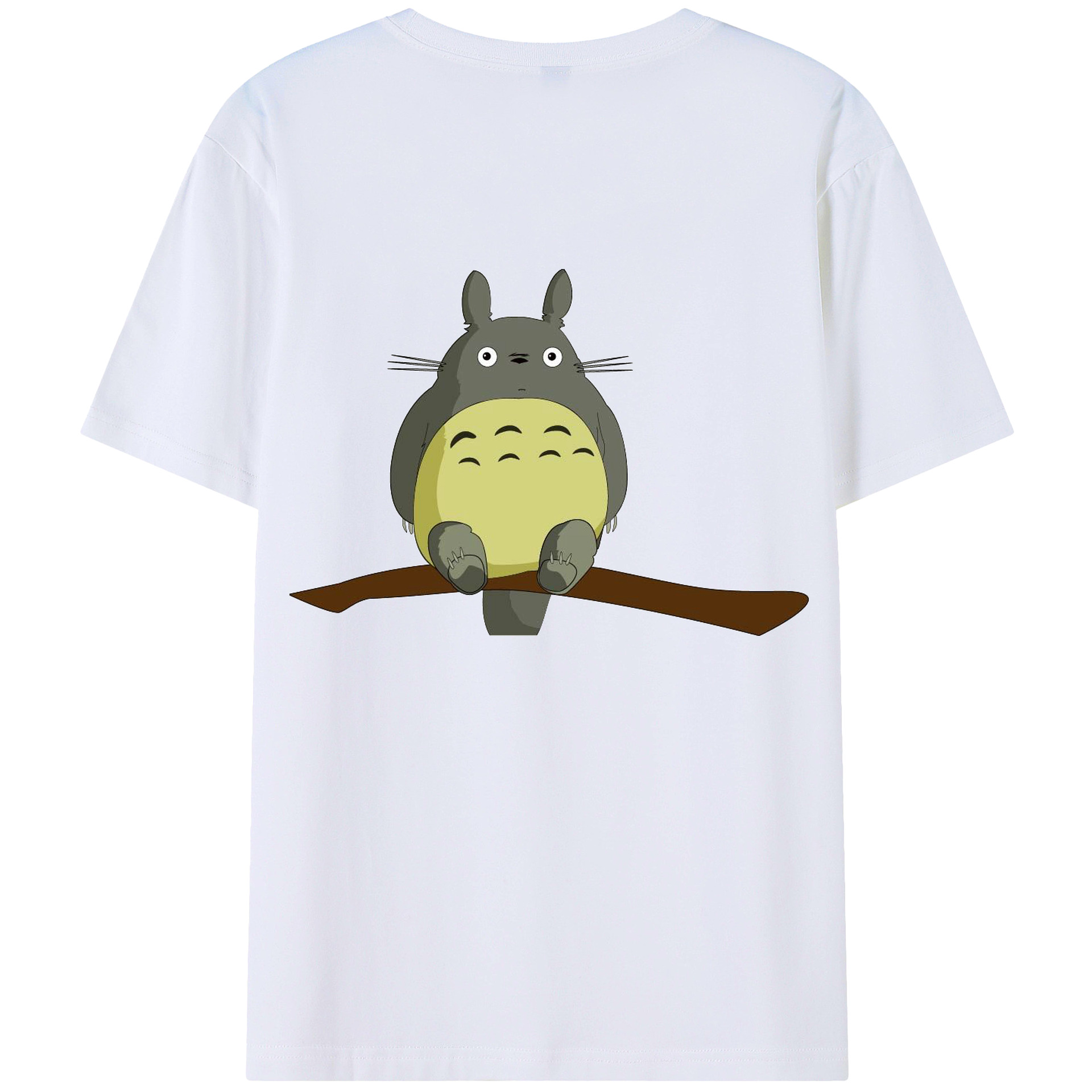 （画像用） となりのトトロ 草壁メイ 草壁サツキ My Neighbor Totoro Satsuki Kusakabe Mei Kusakabe 綿100％半袖Tシャツ（背面プリント）