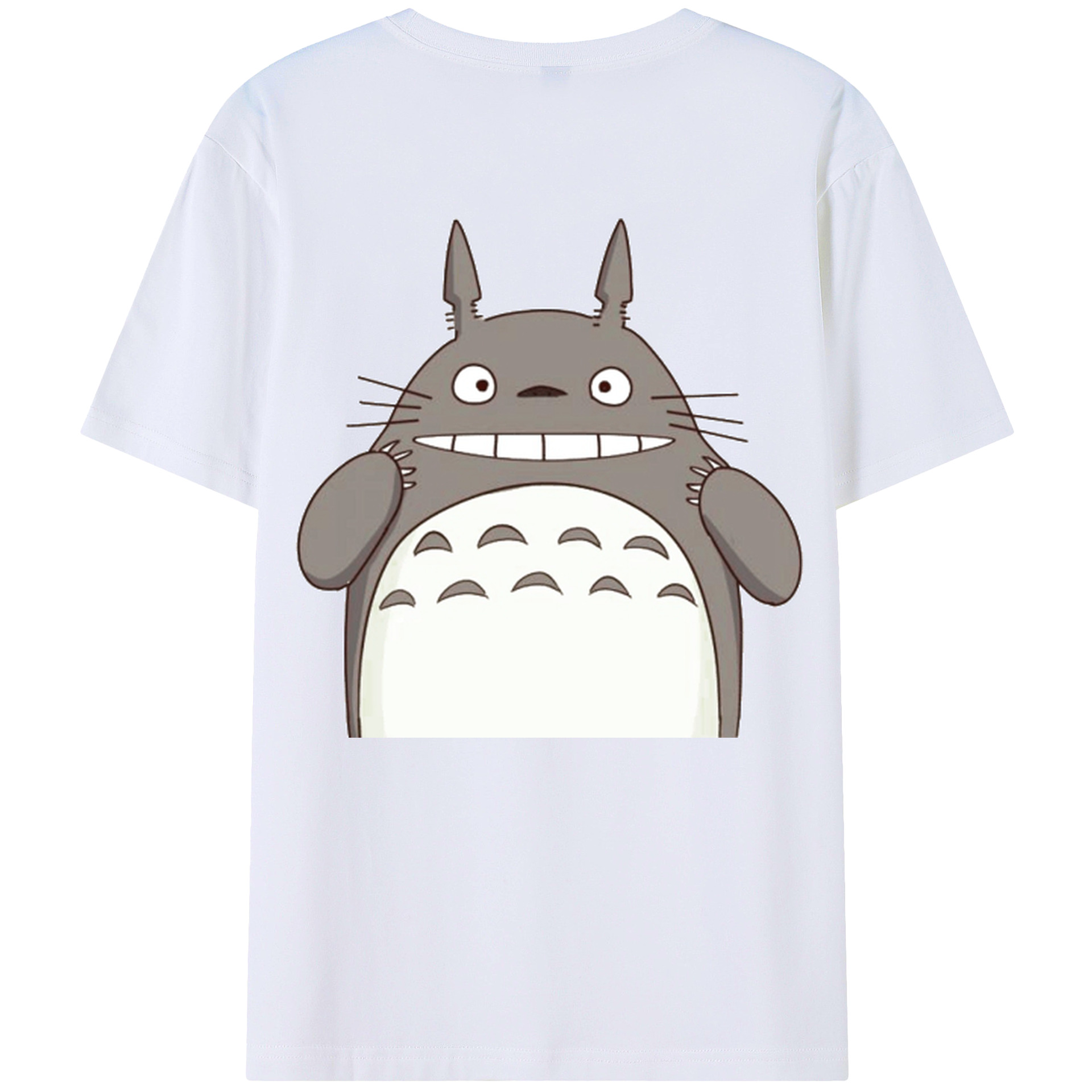 となりのトトロ 草壁メイ 草壁サツキ My Neighbor Totoro Satsuki Kusakabe Mei Kusakabe 綿100％半袖Tシャツ（背面プリント）