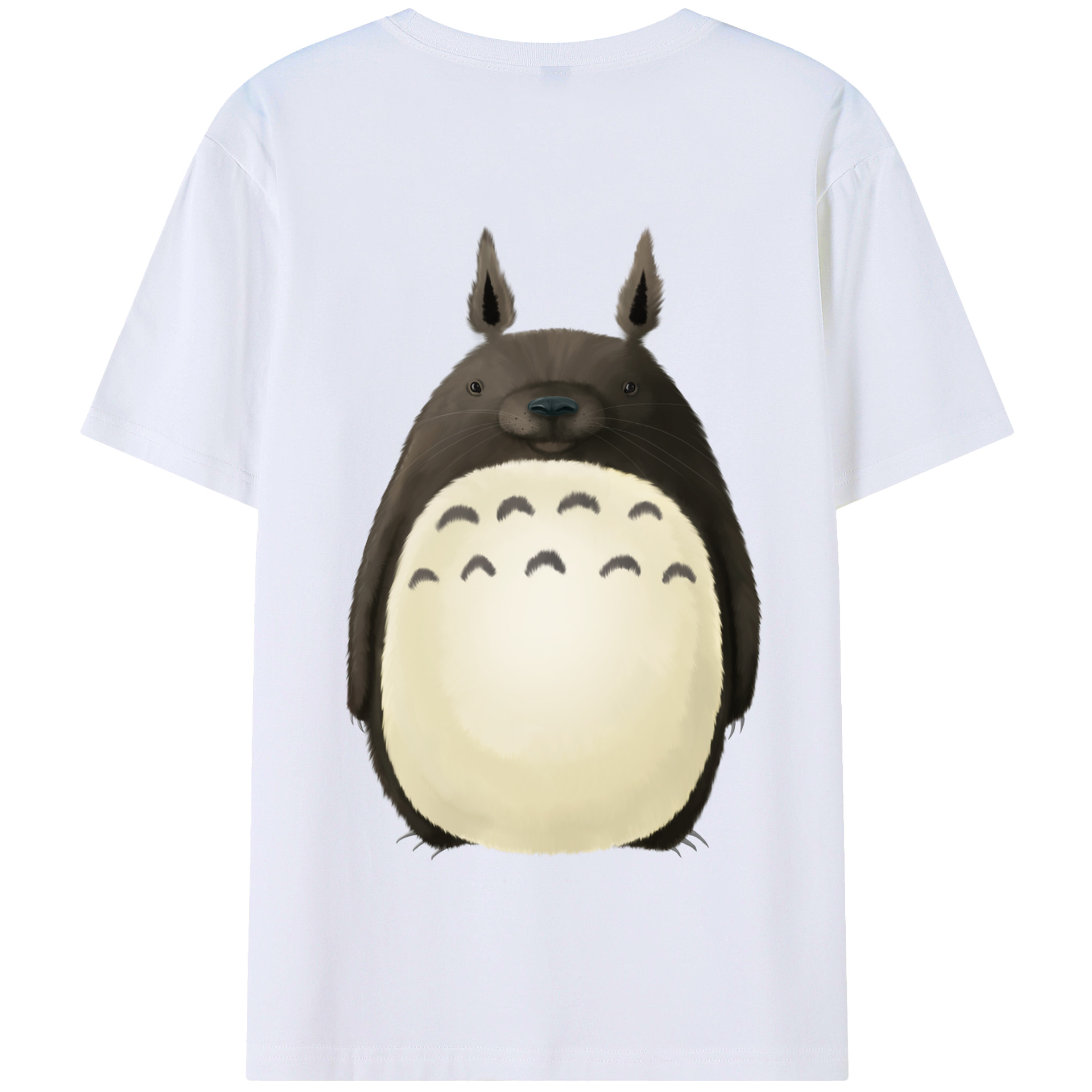 となりのトトロ 草壁メイ 草壁サツキ My Neighbor Totoro Satsuki Kusakabe Mei Kusakabe 綿100％半袖Tシャツ（背面プリント）