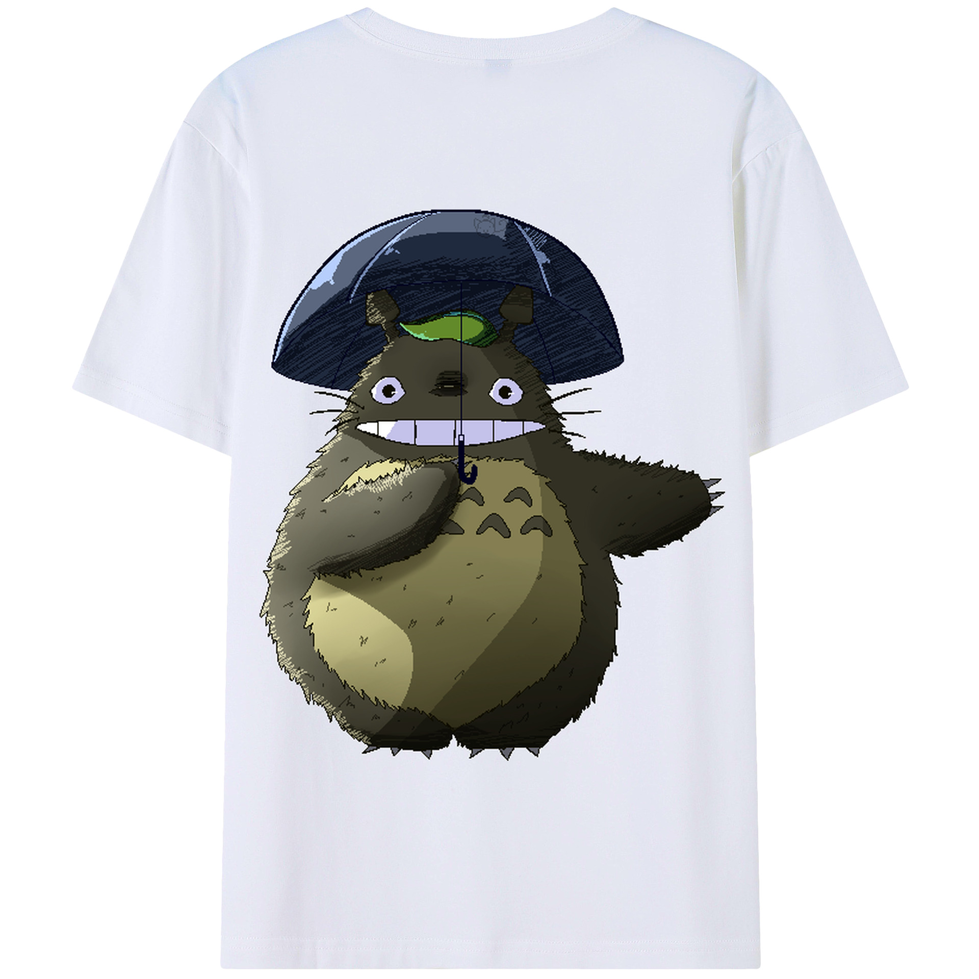 となりのトトロ 草壁メイ 草壁サツキ My Neighbor Totoro Satsuki Kusakabe Mei Kusakabe 綿100％半袖Tシャツ（背面プリント）