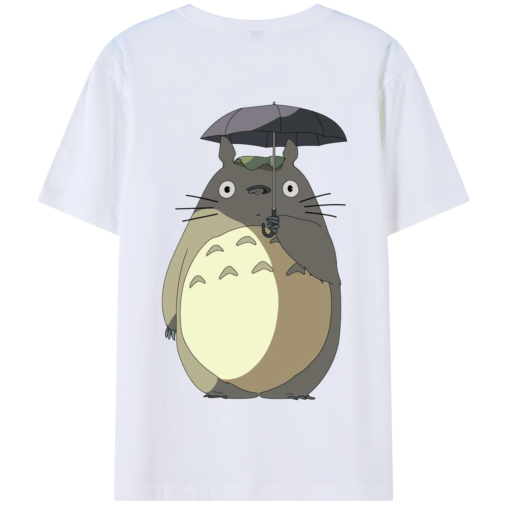 となりのトトロ 草壁メイ 草壁サツキ My Neighbor Totoro Satsuki Kusakabe Mei Kusakabe 綿100％半袖Tシャツ（背面プリント）