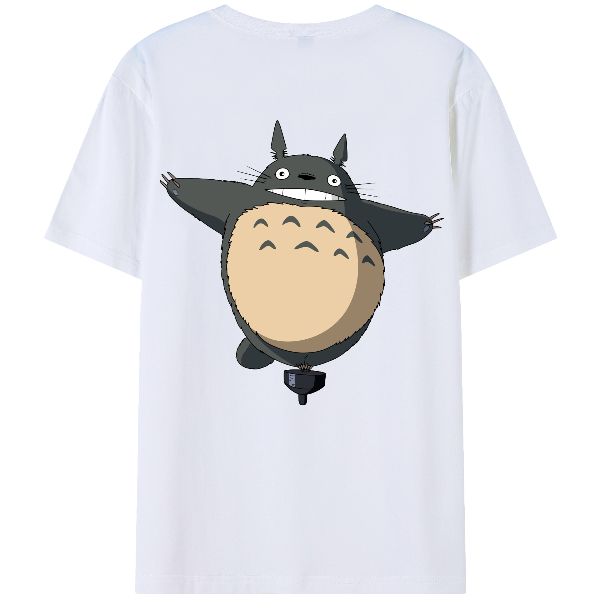 となりのトトロ 草壁メイ 草壁サツキ My Neighbor Totoro Satsuki Kusakabe Mei Kusakabe 綿100％半袖Tシャツ（背面プリント）