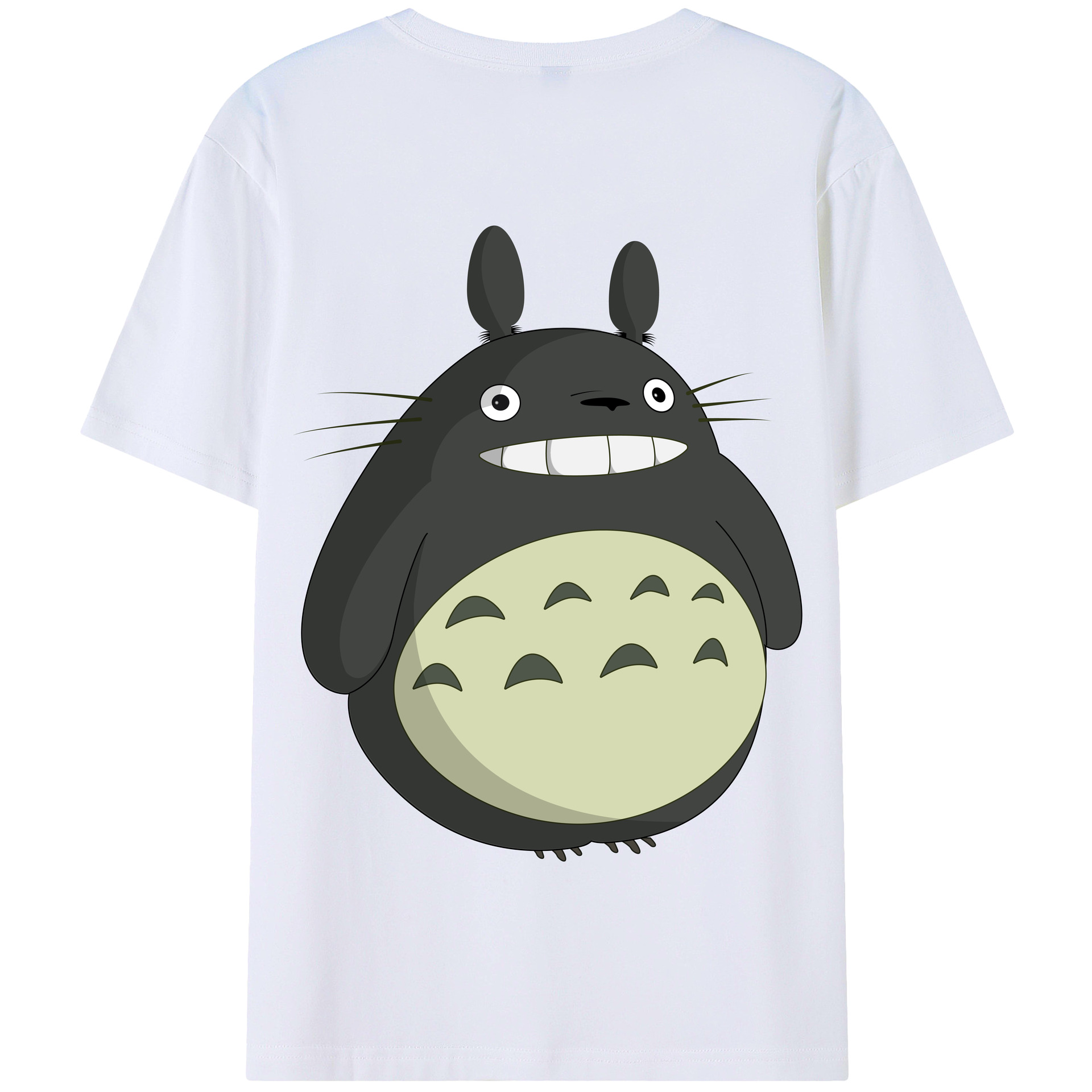 となりのトトロ 草壁メイ 草壁サツキ My Neighbor Totoro Satsuki Kusakabe Mei Kusakabe 綿100％半袖Tシャツ（背面プリント）