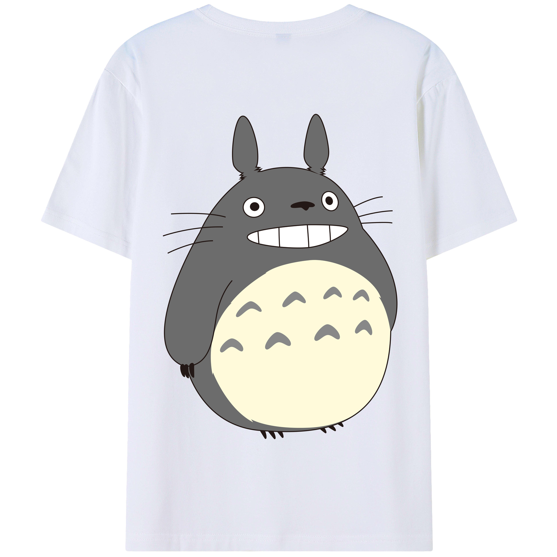 となりのトトロ 草壁メイ 草壁サツキ My Neighbor Totoro Satsuki Kusakabe Mei Kusakabe 綿100％半袖Tシャツ（背面プリント）