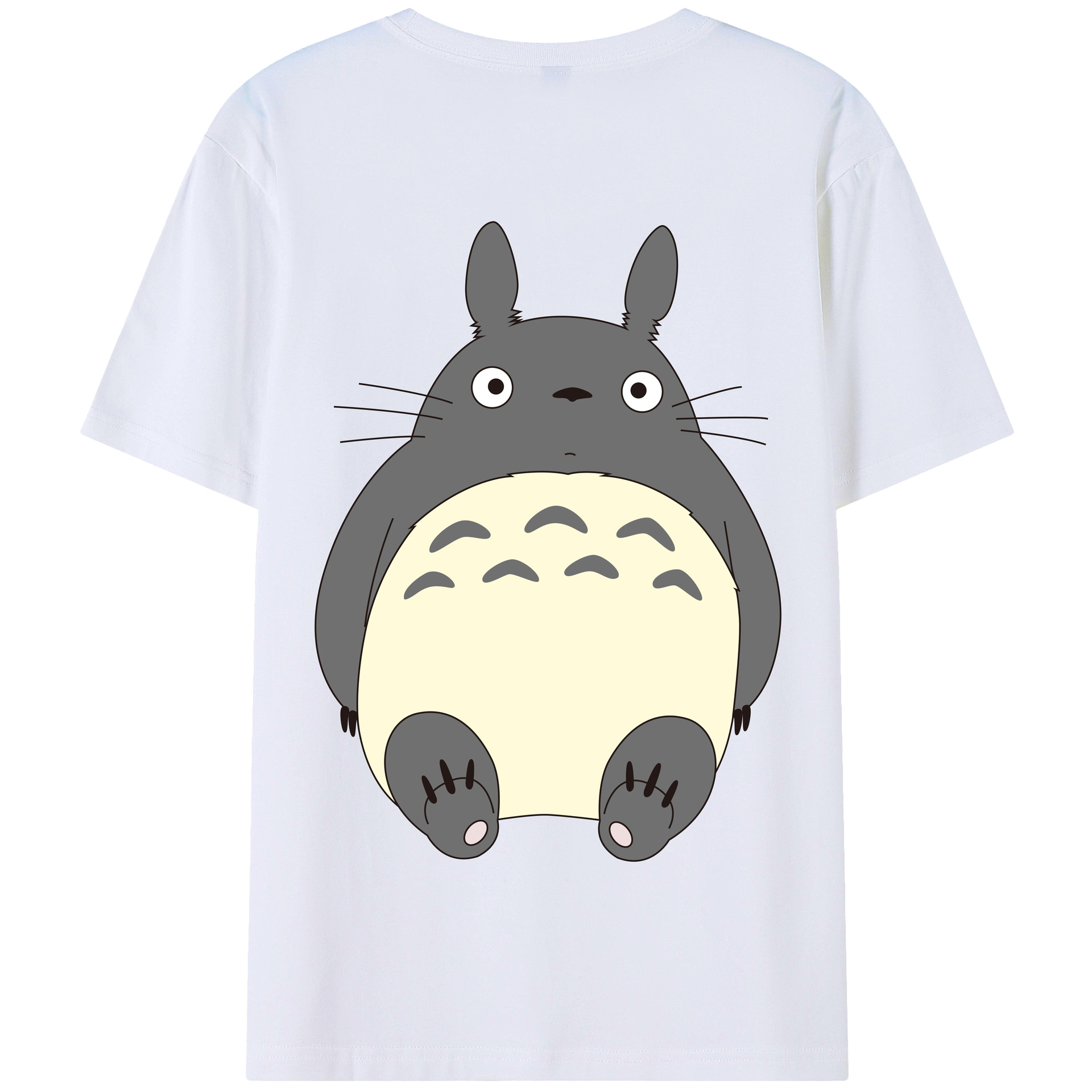 となりのトトロ 草壁メイ 草壁サツキ My Neighbor Totoro Satsuki Kusakabe Mei Kusakabe 綿100％半袖Tシャツ（背面プリント）