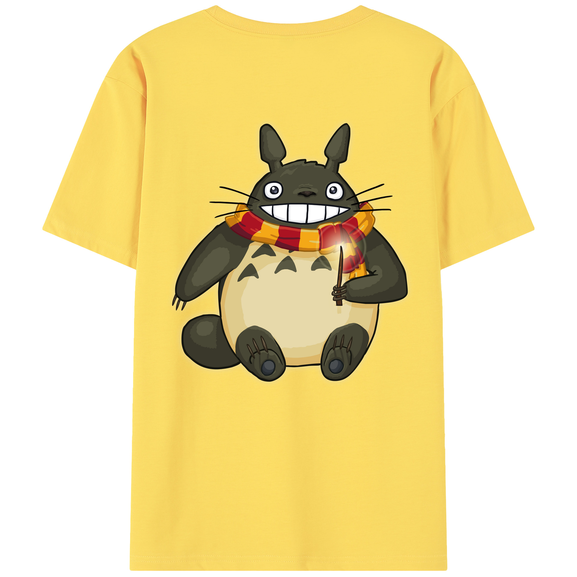 （画像用） となりのトトロ 草壁メイ 草壁サツキ My Neighbor Totoro Satsuki Kusakabe Mei Kusakabe 綿100％半袖Tシャツ（背面プリント）