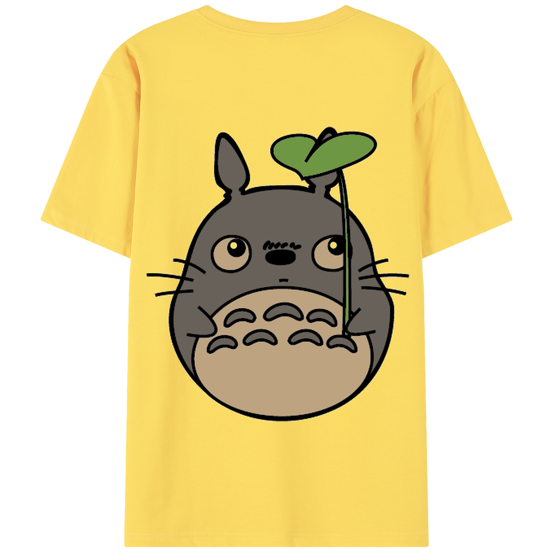 （画像用） となりのトトロ 草壁メイ 草壁サツキ My Neighbor Totoro Satsuki Kusakabe Mei Kusakabe 綿100％半袖Tシャツ（背面プリント）