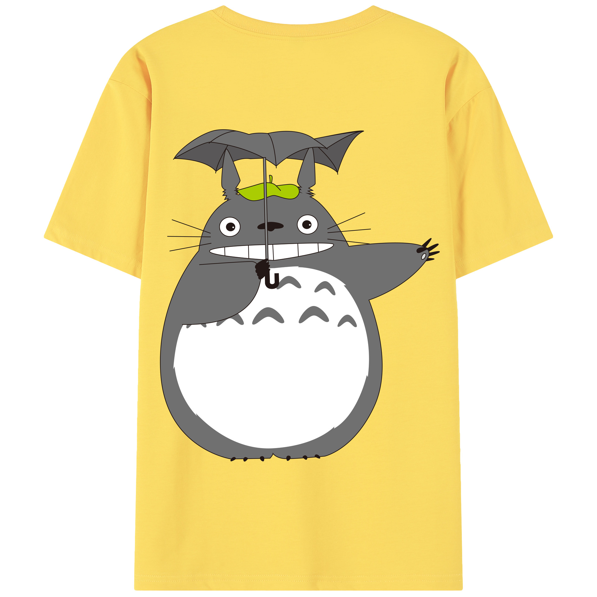 （画像用） となりのトトロ 草壁メイ 草壁サツキ My Neighbor Totoro Satsuki Kusakabe Mei Kusakabe 綿100％半袖Tシャツ（背面プリント）