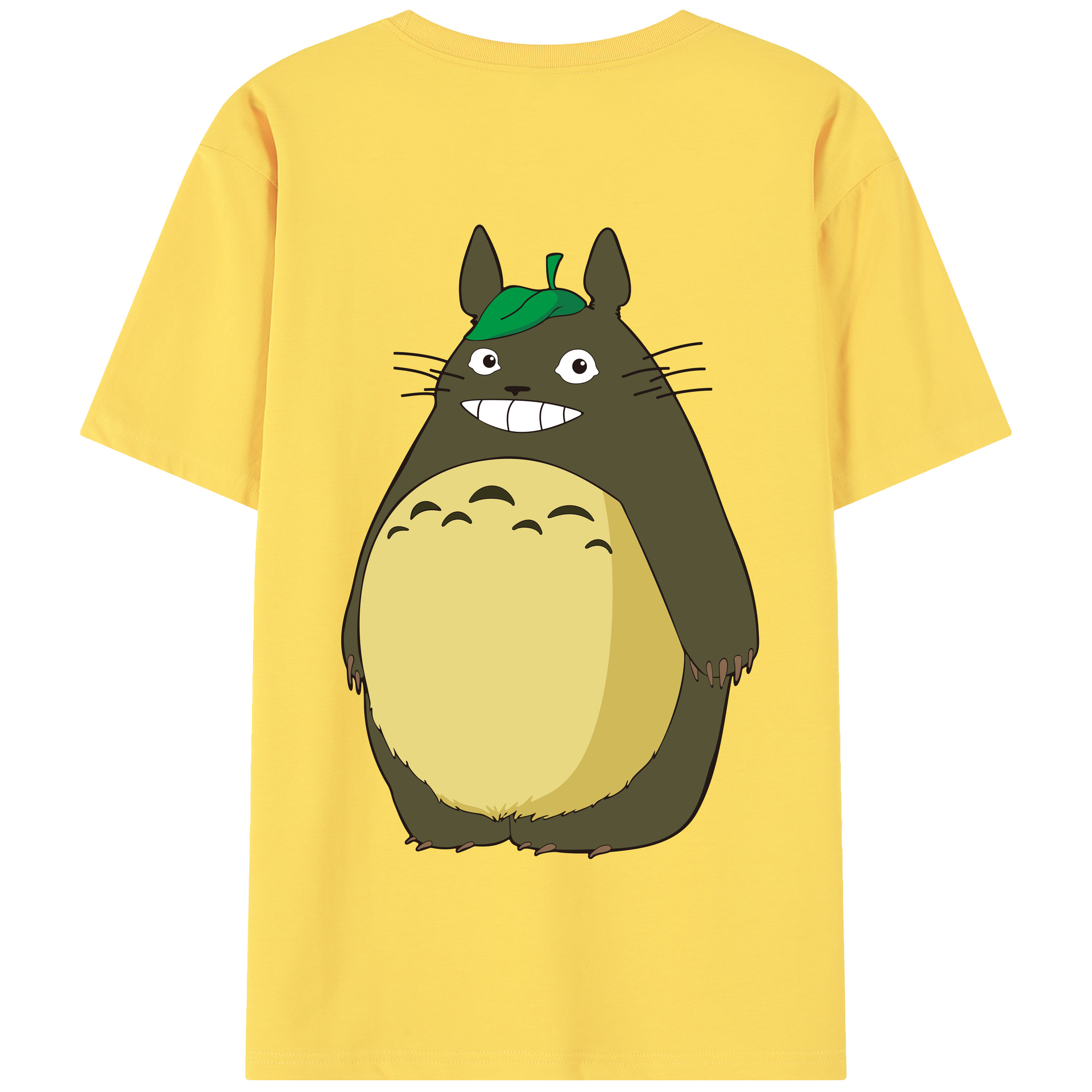 （画像用） となりのトトロ 草壁メイ 草壁サツキ My Neighbor Totoro Satsuki Kusakabe Mei Kusakabe 綿100％半袖Tシャツ（背面プリント）