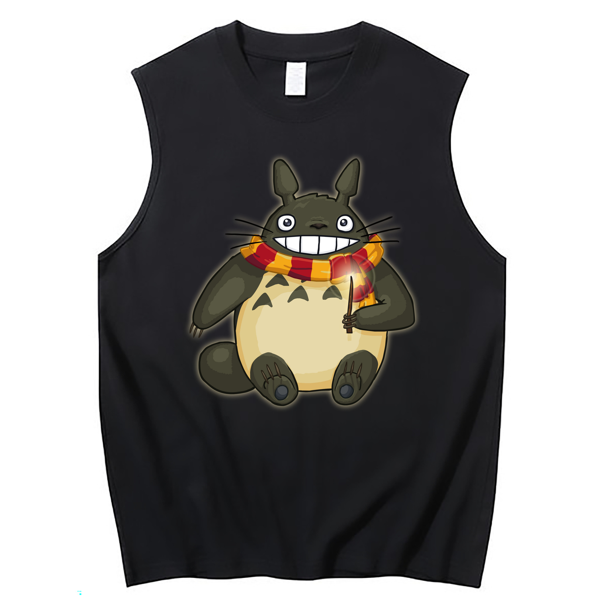 （画像用） となりのトトロ 草壁メイ 草壁サツキ My Neighbor Totoro Satsuki Kusakabe Mei Kusakabe コットン100％タンクトップ（フロントプリント）