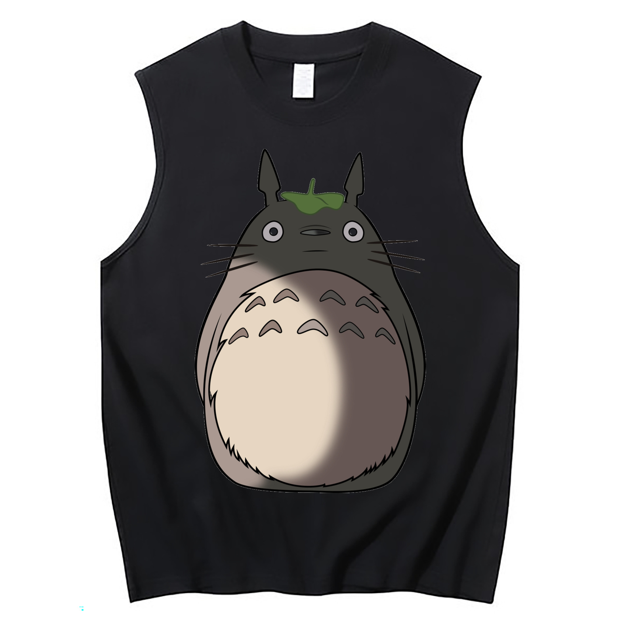 （画像用） となりのトトロ 草壁メイ 草壁サツキ My Neighbor Totoro Satsuki Kusakabe Mei Kusakabe コットン100％タンクトップ（フロントプリント）