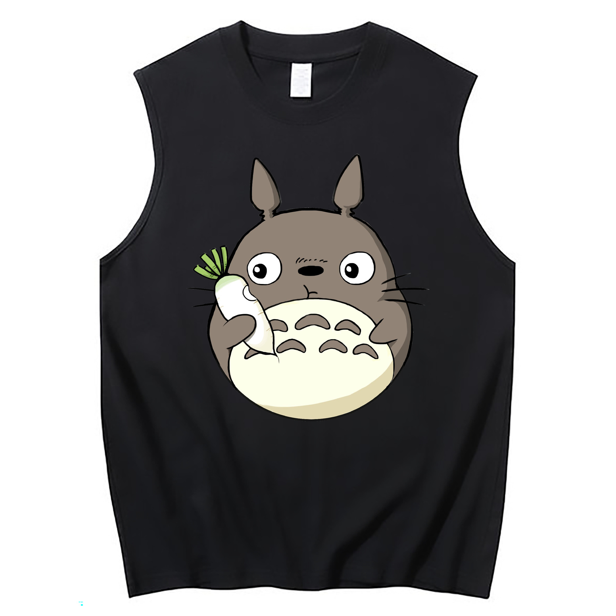 （画像用） となりのトトロ 草壁メイ 草壁サツキ My Neighbor Totoro Satsuki Kusakabe Mei Kusakabe コットン100％タンクトップ（フロントプリント）