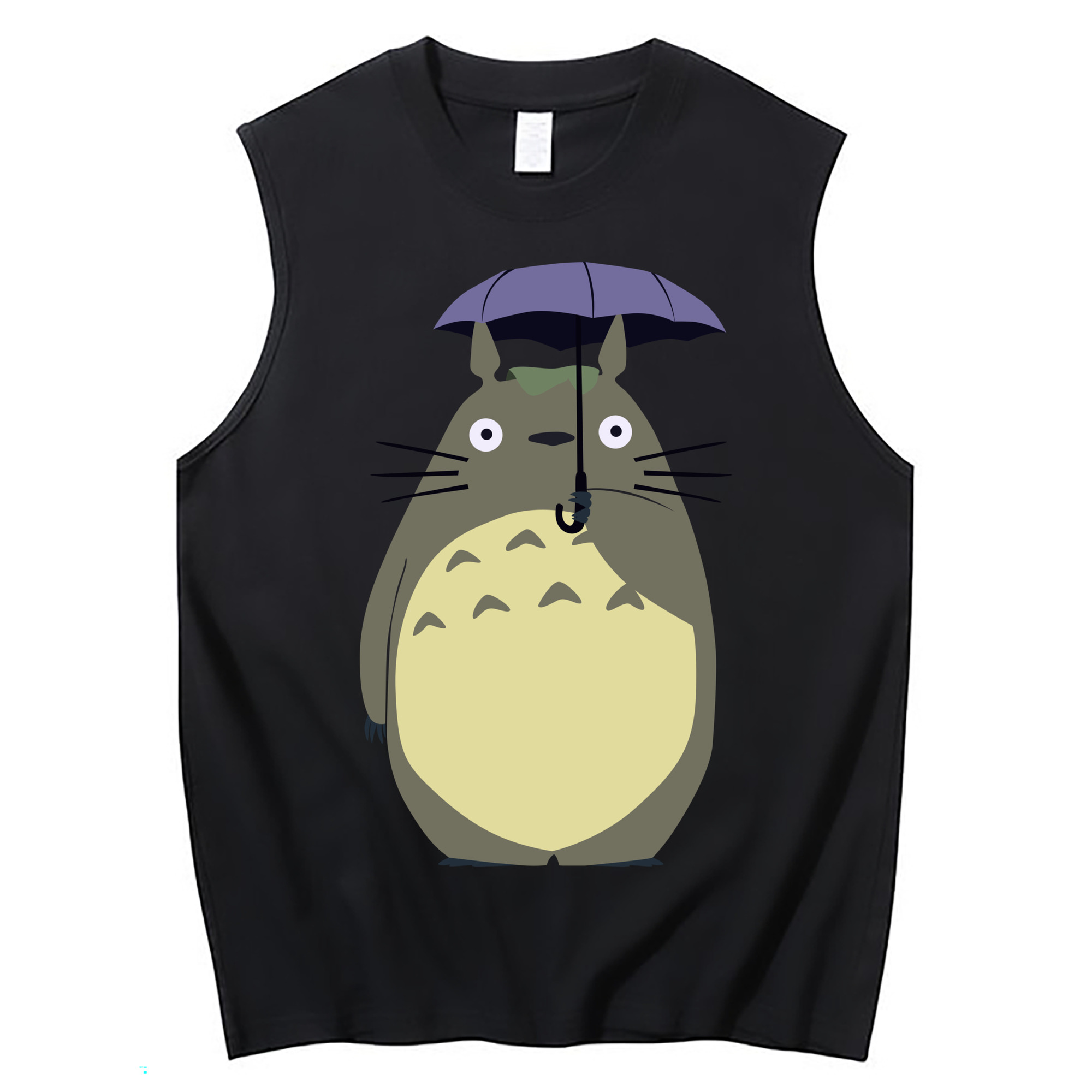 （画像用） となりのトトロ 草壁メイ 草壁サツキ My Neighbor Totoro Satsuki Kusakabe Mei Kusakabe コットン100％タンクトップ（フロントプリント）