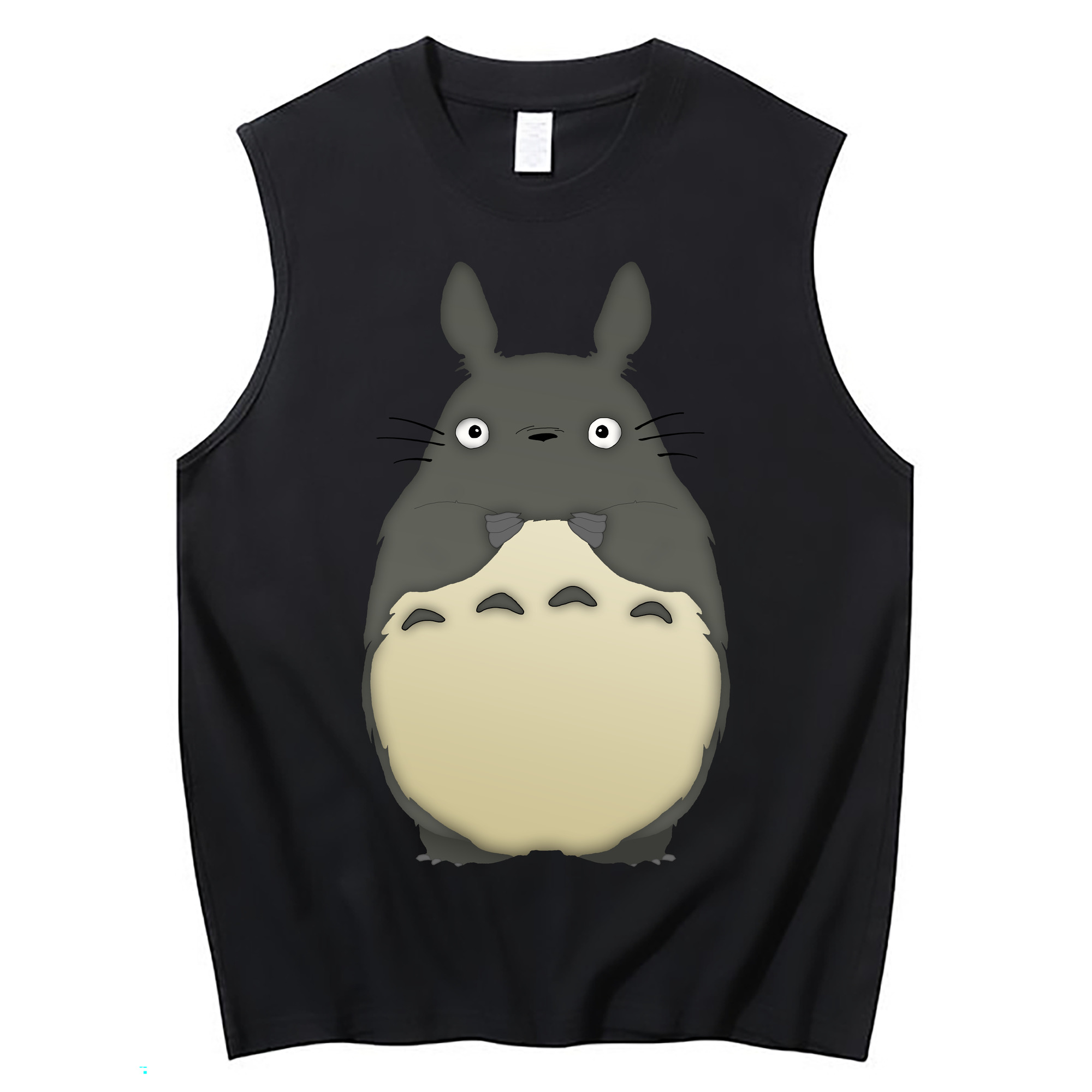 （画像用） となりのトトロ 草壁メイ 草壁サツキ My Neighbor Totoro Satsuki Kusakabe Mei Kusakabe コットン100％タンクトップ（フロントプリント）