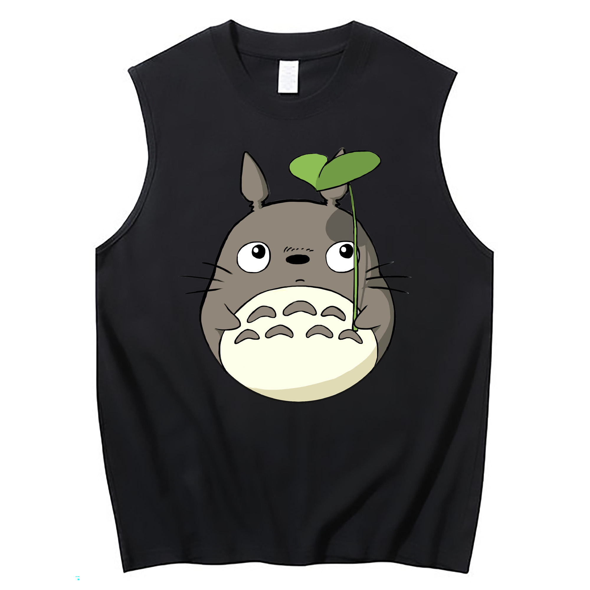 （画像用） となりのトトロ 草壁メイ 草壁サツキ My Neighbor Totoro Satsuki Kusakabe Mei Kusakabe コットン100％タンクトップ（フロントプリント）