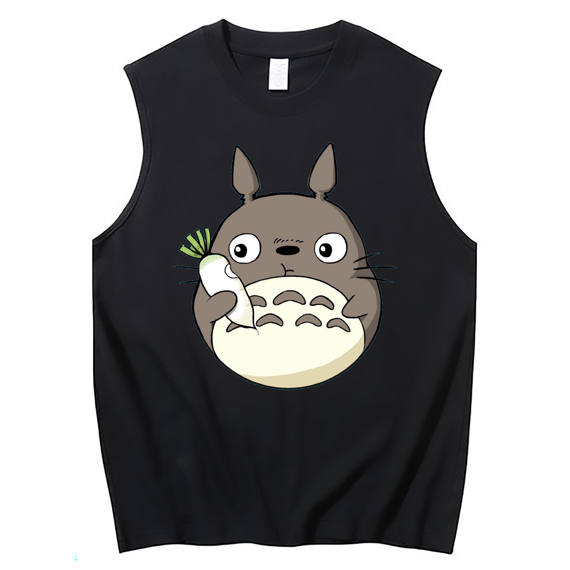（画像用） となりのトトロ 草壁メイ 草壁サツキ My Neighbor Totoro Satsuki Kusakabe Mei Kusakabe コットン100％タンクトップ（フロントプリント）