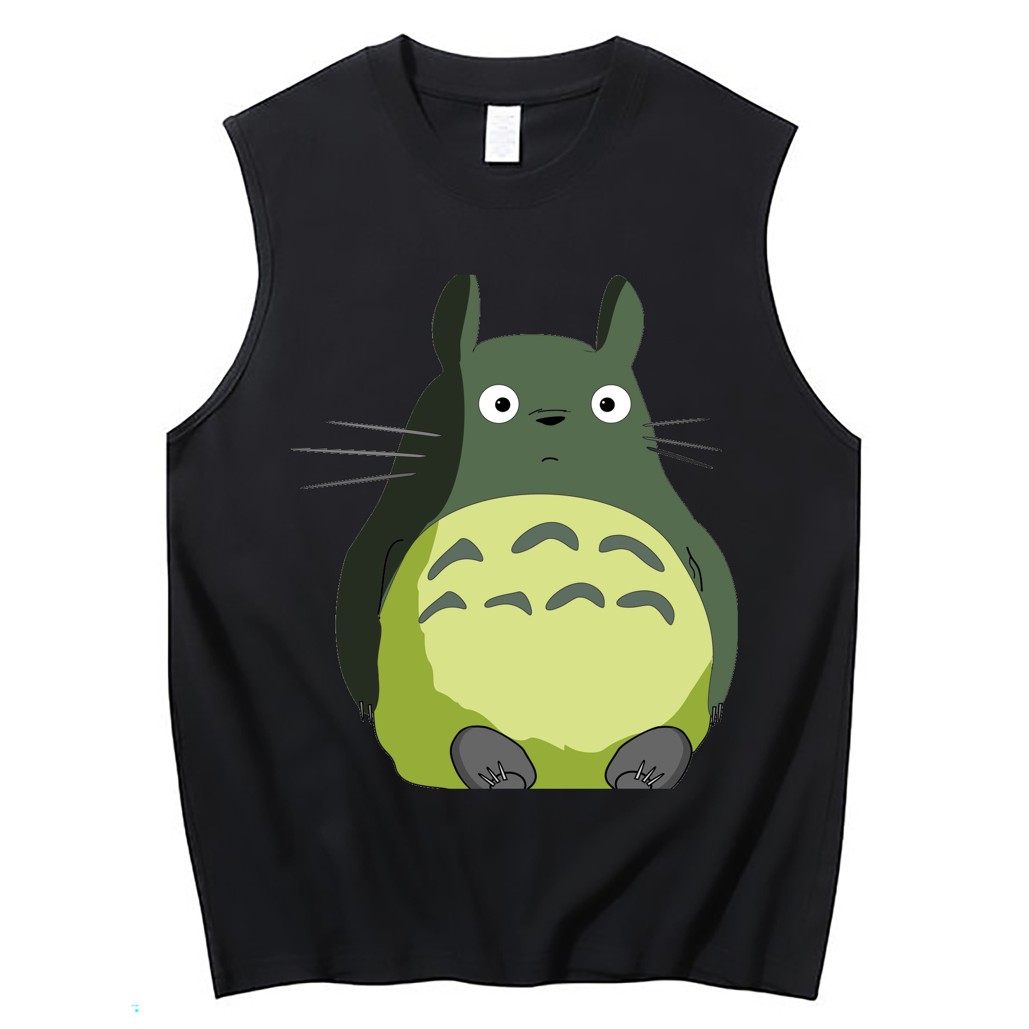 （画像用） となりのトトロ 草壁メイ 草壁サツキ My Neighbor Totoro Satsuki Kusakabe Mei Kusakabe コットン100％タンクトップ（フロントプリント）
