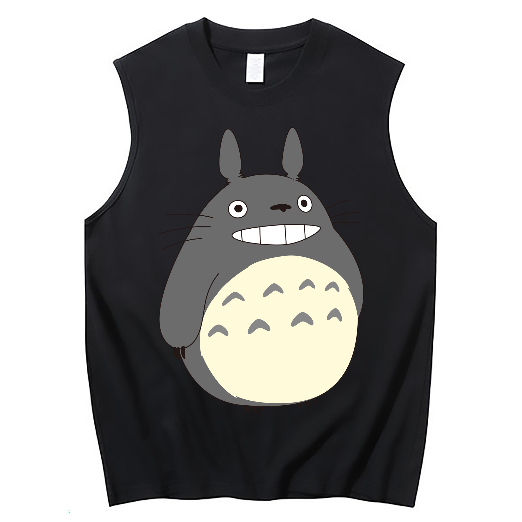 （画像用） となりのトトロ 草壁メイ 草壁サツキ My Neighbor Totoro Satsuki Kusakabe Mei Kusakabe コットン100％タンクトップ（フロントプリント）