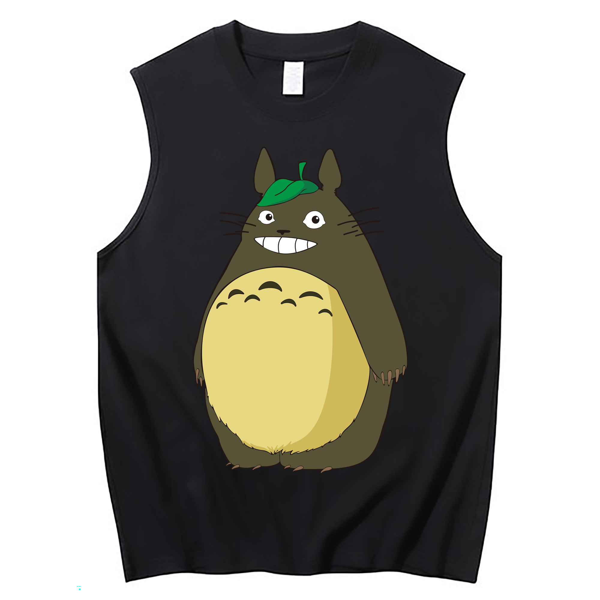 （画像用） となりのトトロ 草壁メイ 草壁サツキ My Neighbor Totoro Satsuki Kusakabe Mei Kusakabe コットン100％タンクトップ（フロントプリント）