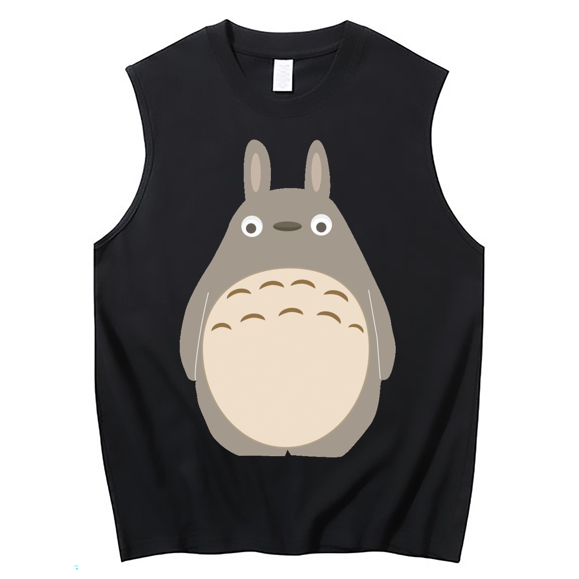（画像用） となりのトトロ 草壁メイ 草壁サツキ My Neighbor Totoro Satsuki Kusakabe Mei Kusakabe コットン100％タンクトップ（フロントプリント）