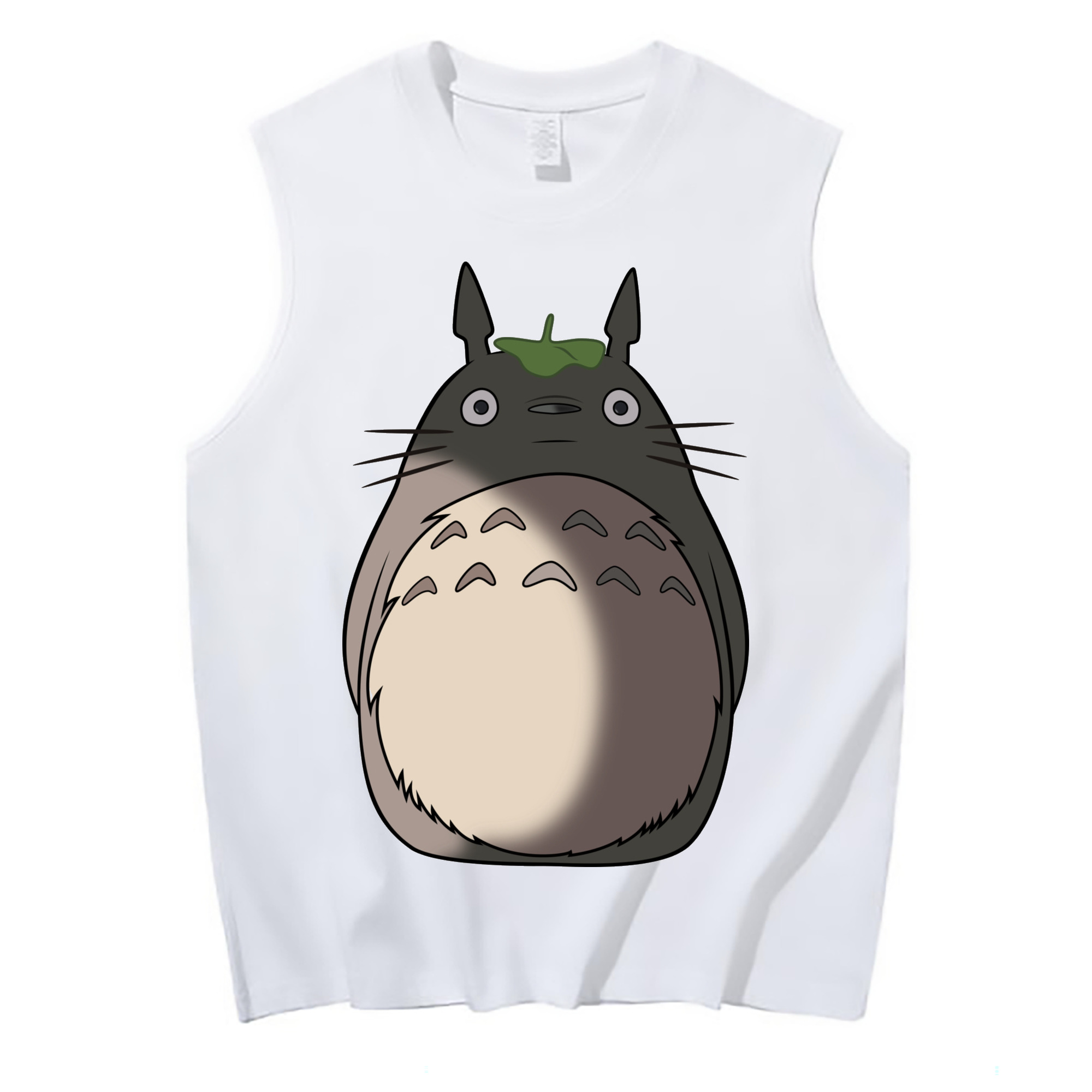 （画像用） となりのトトロ 草壁メイ 草壁サツキ My Neighbor Totoro Satsuki Kusakabe Mei Kusakabe コットン100％タンクトップ（フロントプリント）