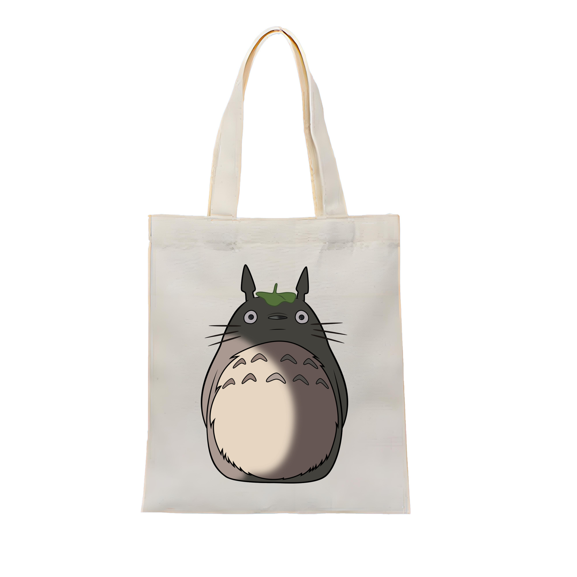 （画像用） となりのトトロ 草壁メイ 草壁サツキ My Neighbor Totoro Satsuki Kusakabe Mei Kusakabe 縦型キャンバス生地手提げバッグ　トートバッグ