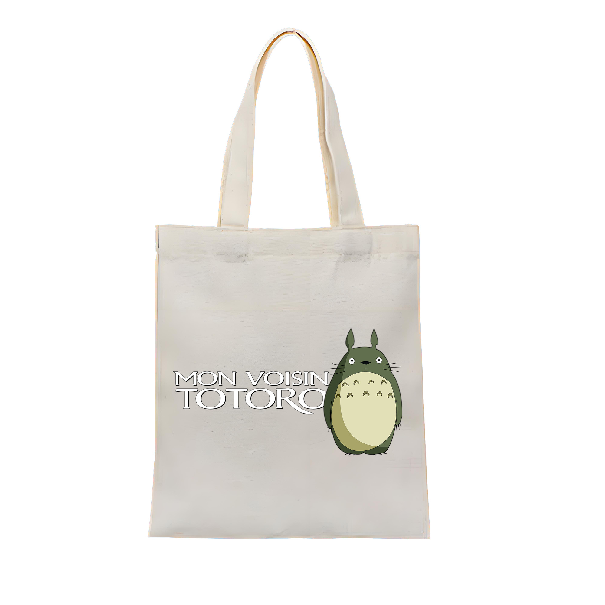 （画像用） となりのトトロ 草壁メイ 草壁サツキ My Neighbor Totoro Satsuki Kusakabe Mei Kusakabe 縦型キャンバス生地手提げバッグ　トートバッグ
