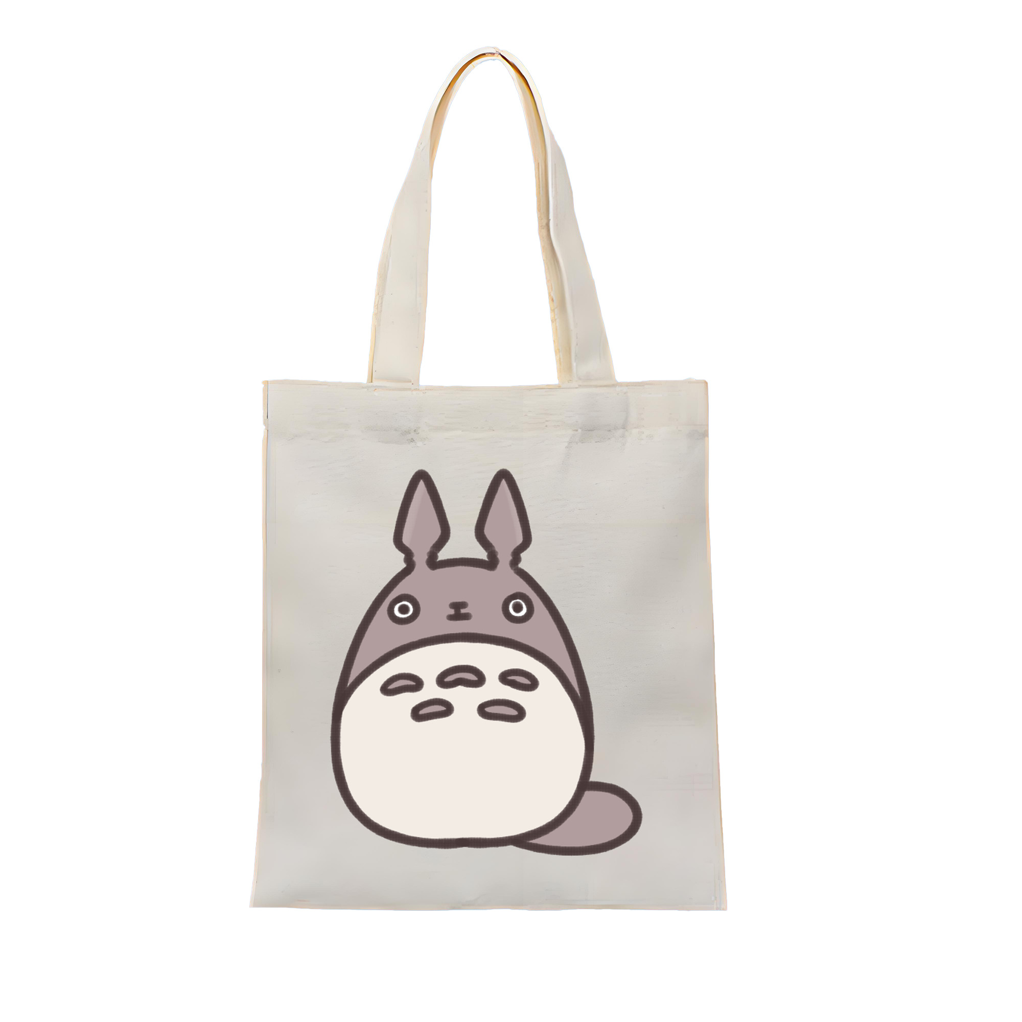（画像用） となりのトトロ 草壁メイ 草壁サツキ My Neighbor Totoro Satsuki Kusakabe Mei Kusakabe 縦型キャンバス生地手提げバッグ　トートバッグ