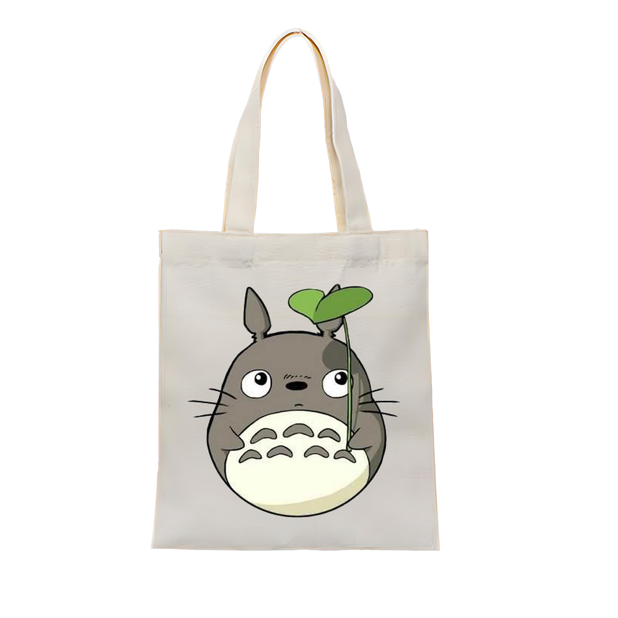 （画像用） となりのトトロ 草壁メイ 草壁サツキ My Neighbor Totoro Satsuki Kusakabe Mei Kusakabe 縦型キャンバス生地手提げバッグ　トートバッグ