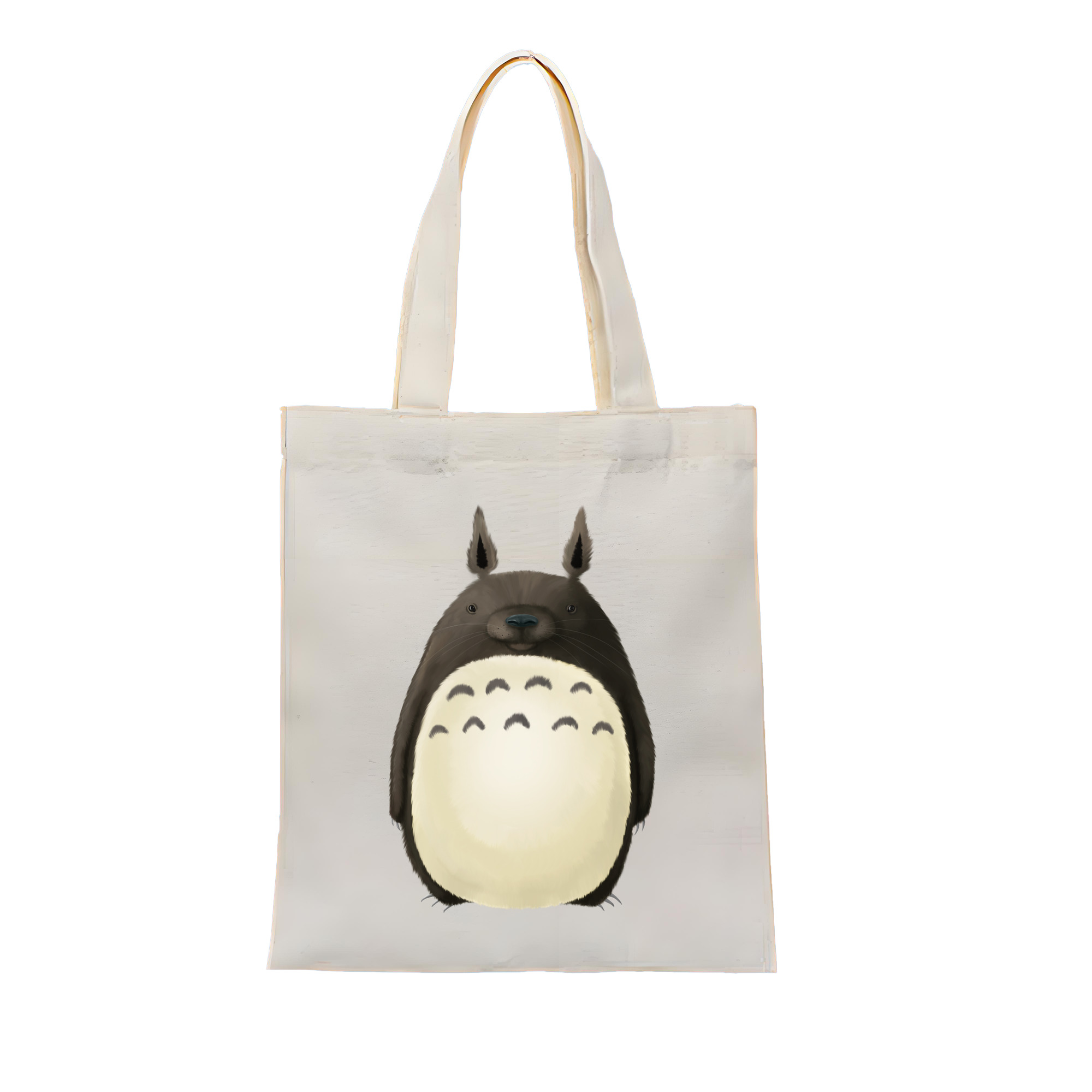 （画像用） となりのトトロ 草壁メイ 草壁サツキ My Neighbor Totoro Satsuki Kusakabe Mei Kusakabe 縦型キャンバス生地手提げバッグ　トートバッグ
