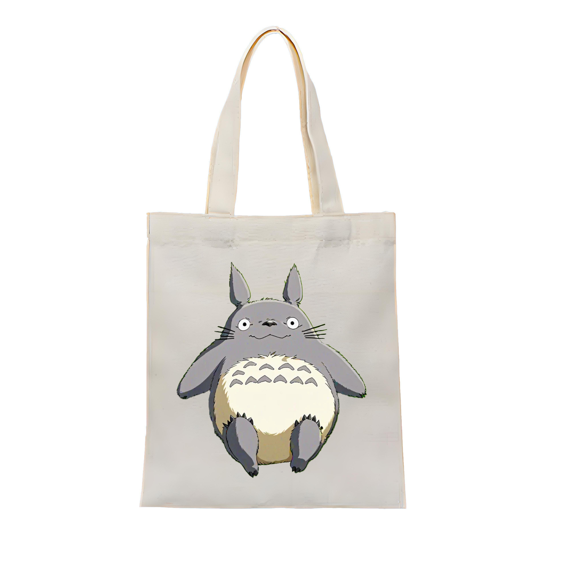 （画像用） となりのトトロ 草壁メイ 草壁サツキ My Neighbor Totoro Satsuki Kusakabe Mei Kusakabe 縦型キャンバス生地手提げバッグ　トートバッグ