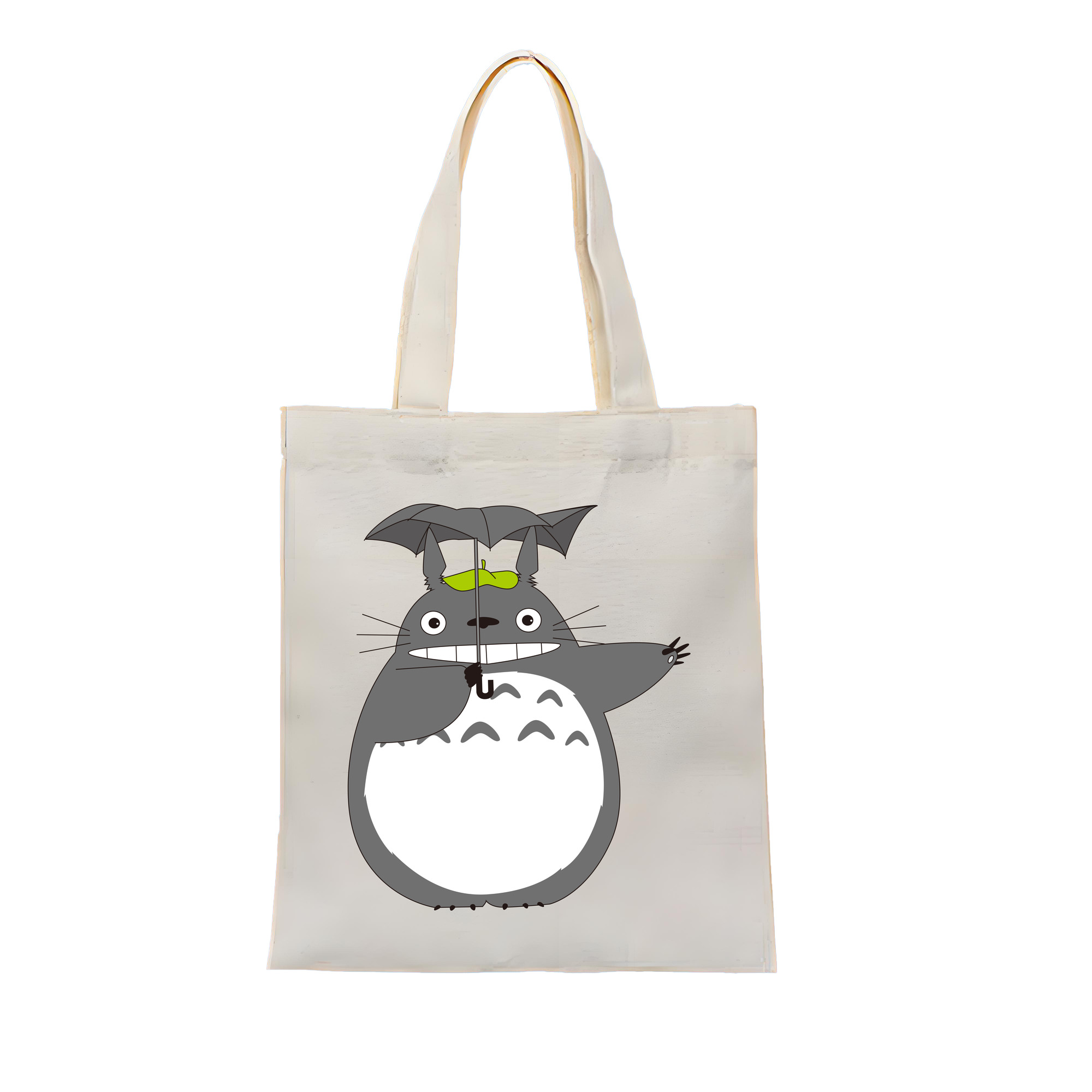 （画像用） となりのトトロ 草壁メイ 草壁サツキ My Neighbor Totoro Satsuki Kusakabe Mei Kusakabe 縦型キャンバス生地手提げバッグ　トートバッグ