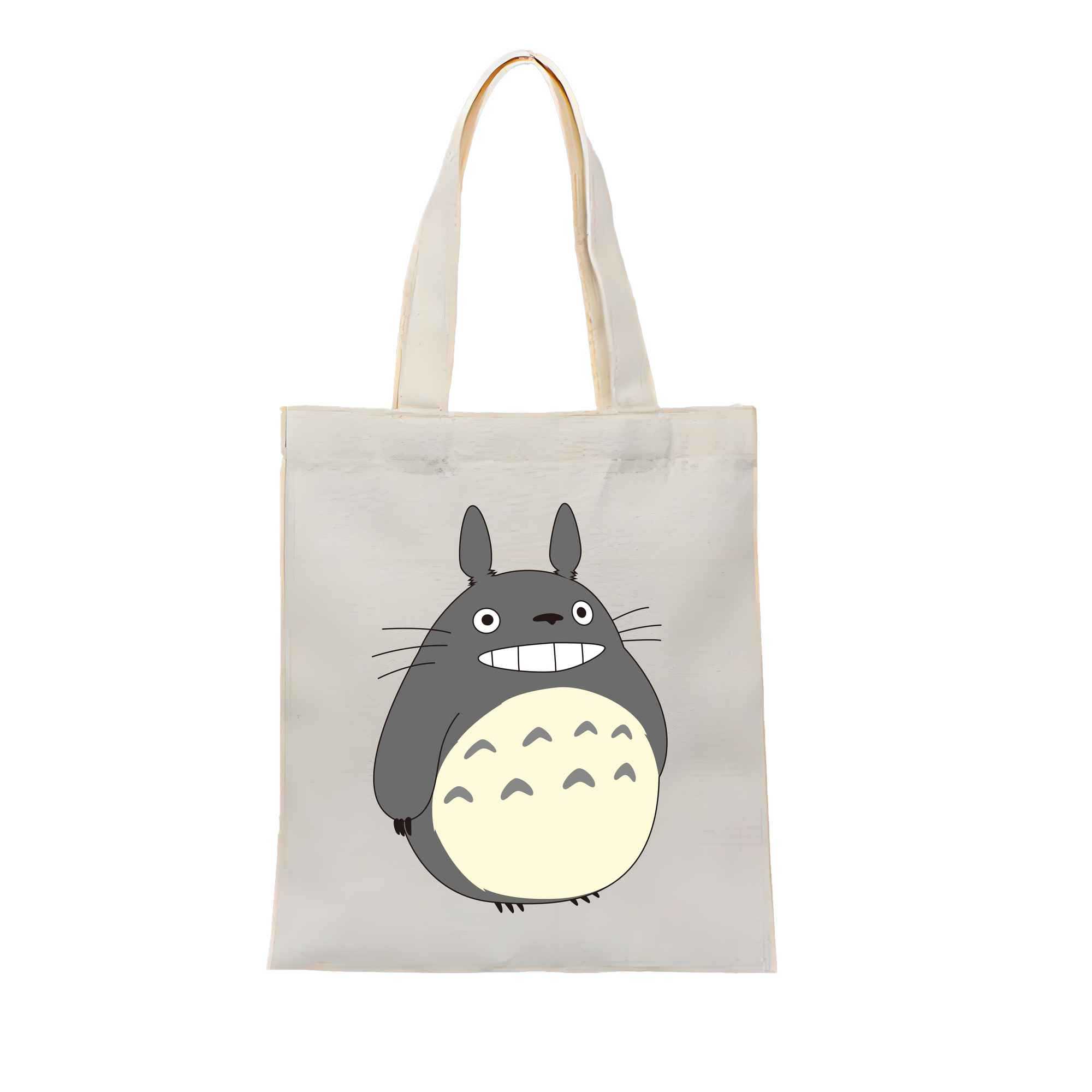 （画像用） となりのトトロ 草壁メイ 草壁サツキ My Neighbor Totoro Satsuki Kusakabe Mei Kusakabe 縦型キャンバス生地手提げバッグ　トートバッグ
