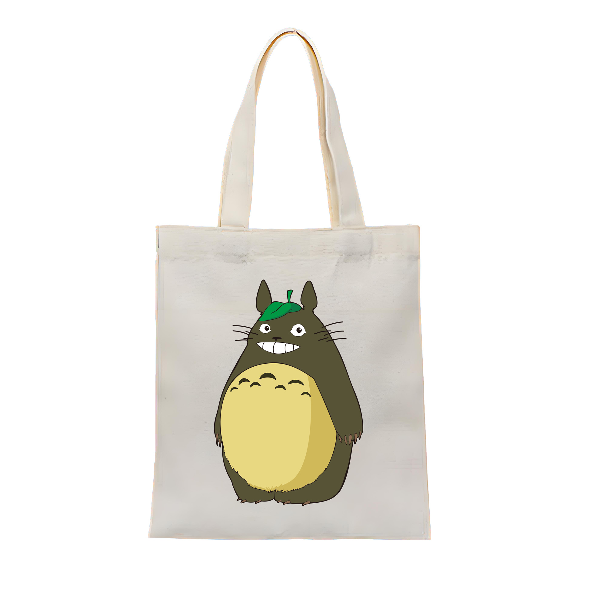 （画像用） となりのトトロ 草壁メイ 草壁サツキ My Neighbor Totoro Satsuki Kusakabe Mei Kusakabe 縦型キャンバス生地手提げバッグ　トートバッグ