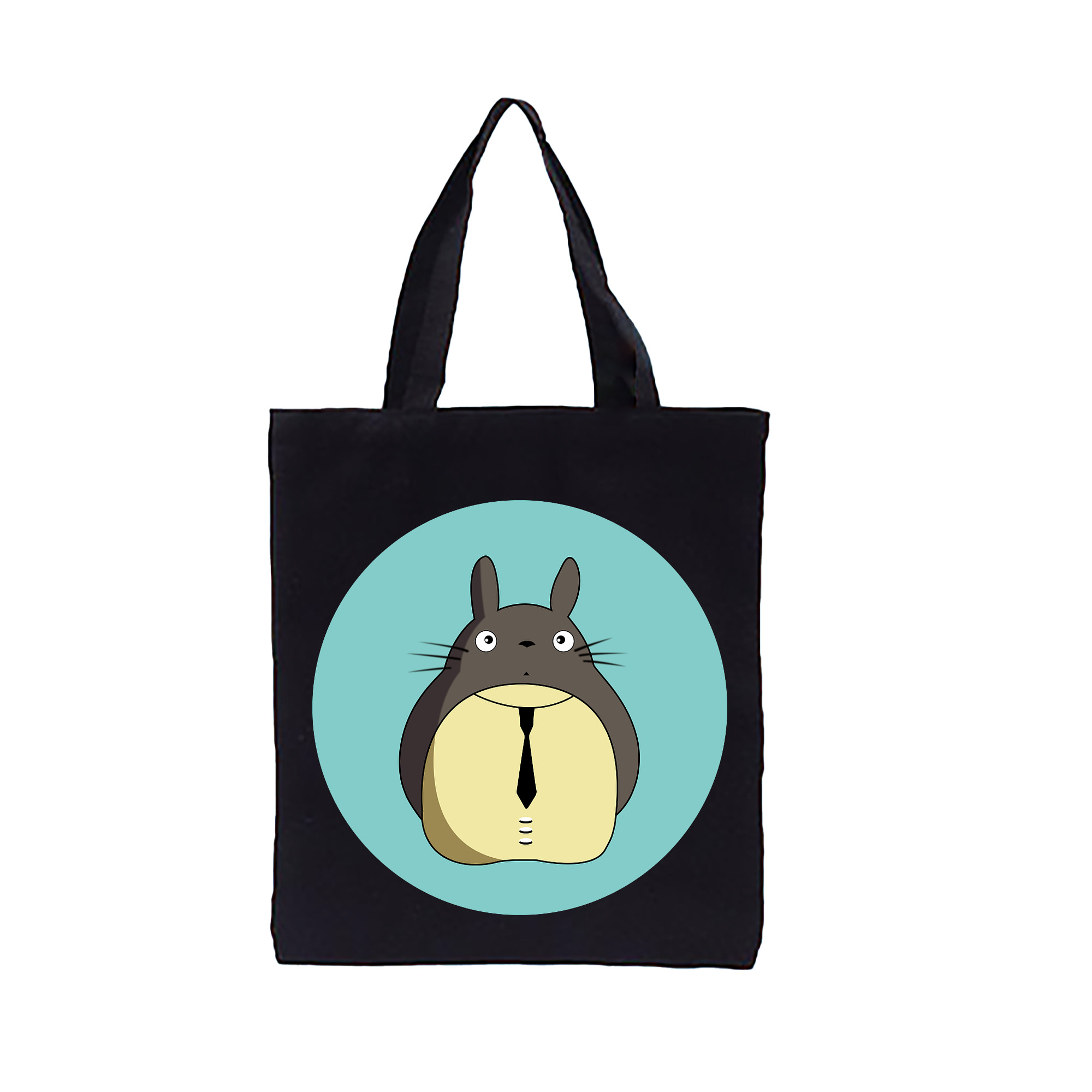 （画像用） となりのトトロ 草壁メイ 草壁サツキ My Neighbor Totoro Satsuki Kusakabe Mei Kusakabe 縦型キャンバス生地手提げバッグ　トートバッグ