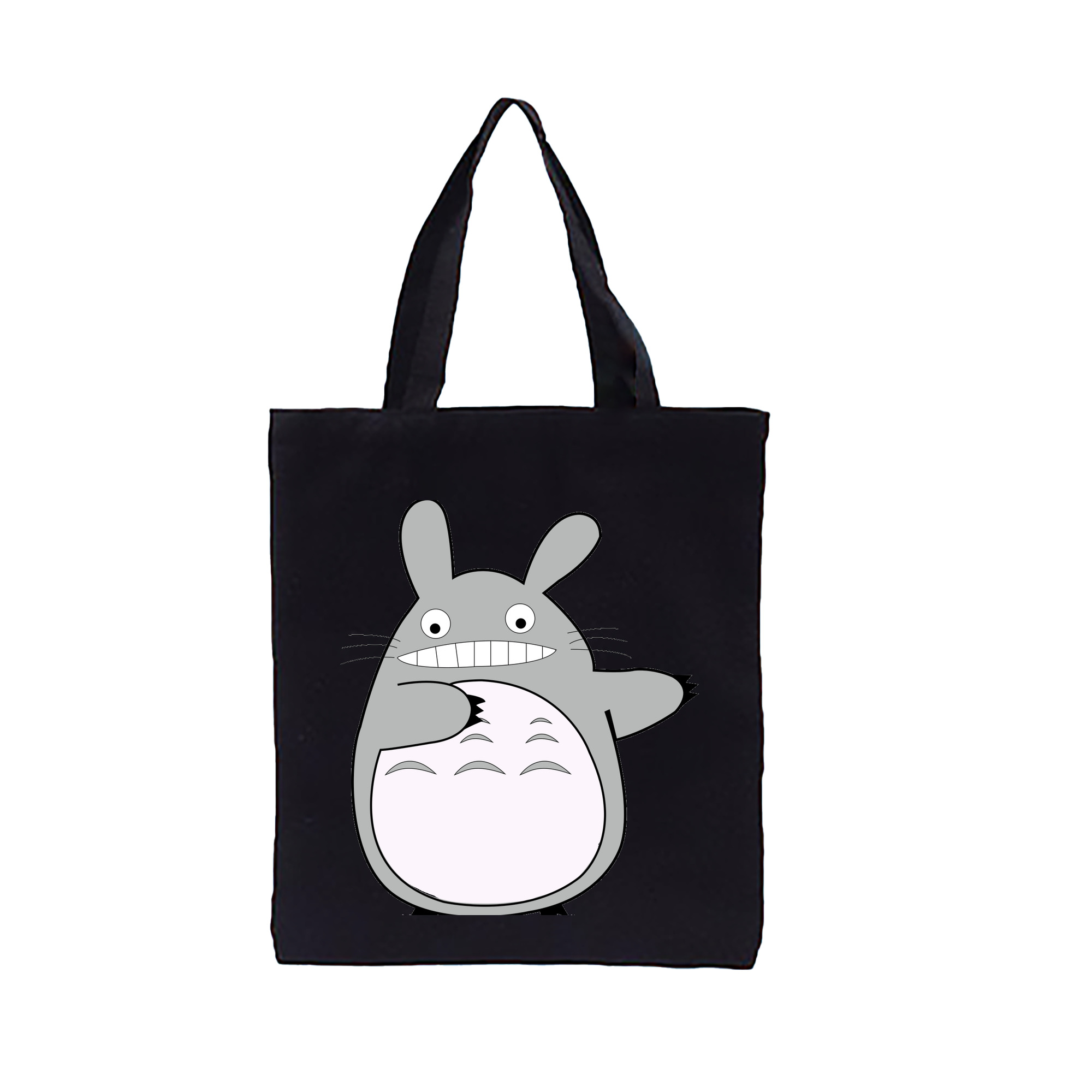 （画像用） となりのトトロ 草壁メイ 草壁サツキ My Neighbor Totoro Satsuki Kusakabe Mei Kusakabe 縦型キャンバス生地手提げバッグ　トートバッグ