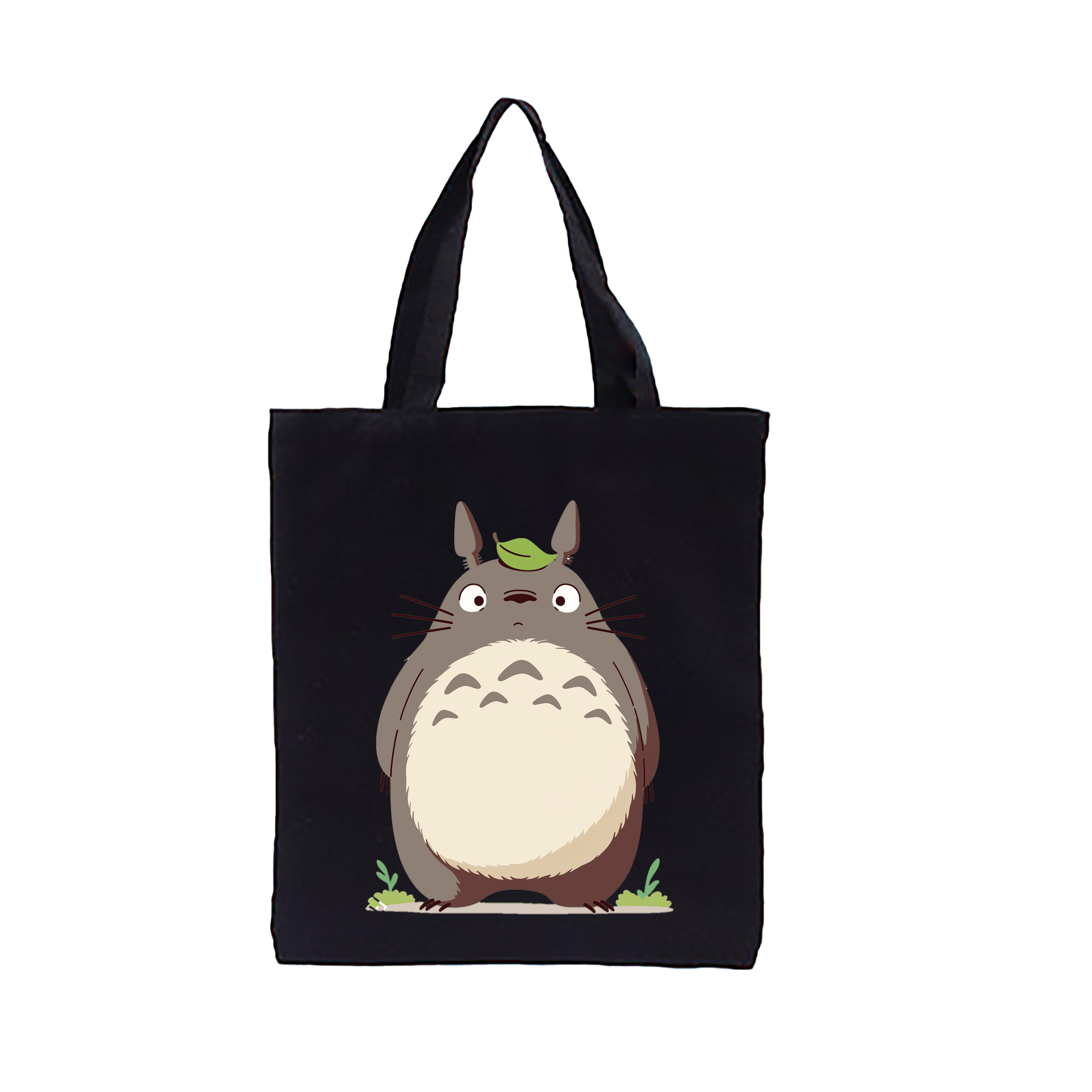 （画像用） となりのトトロ 草壁メイ 草壁サツキ My Neighbor Totoro Satsuki Kusakabe Mei Kusakabe 縦型キャンバス生地手提げバッグ　トートバッグ