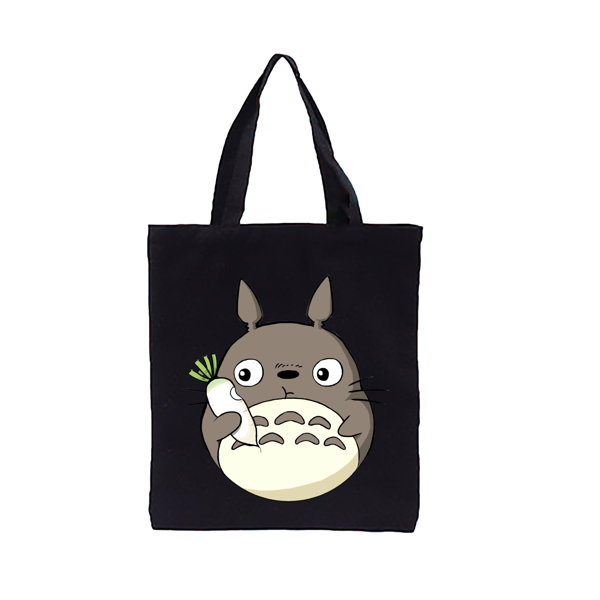 （画像用） となりのトトロ 草壁メイ 草壁サツキ My Neighbor Totoro Satsuki Kusakabe Mei Kusakabe 縦型キャンバス生地手提げバッグ　トートバッグ