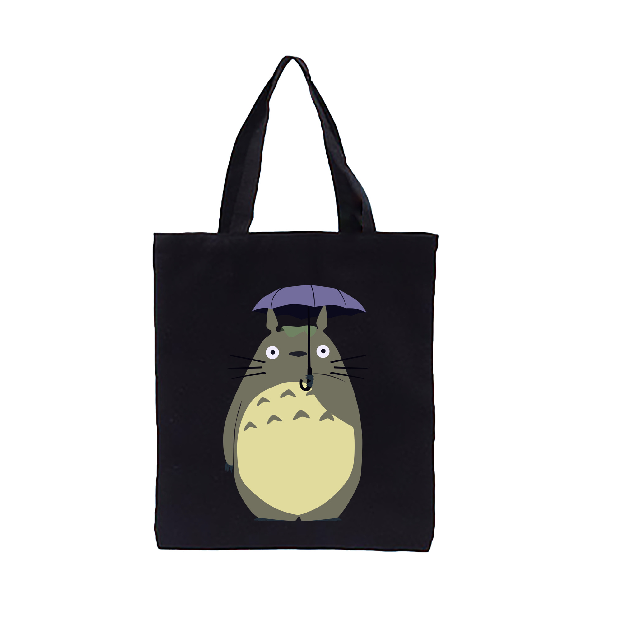 （画像用） となりのトトロ 草壁メイ 草壁サツキ My Neighbor Totoro Satsuki Kusakabe Mei Kusakabe 縦型キャンバス生地手提げバッグ　トートバッグ
