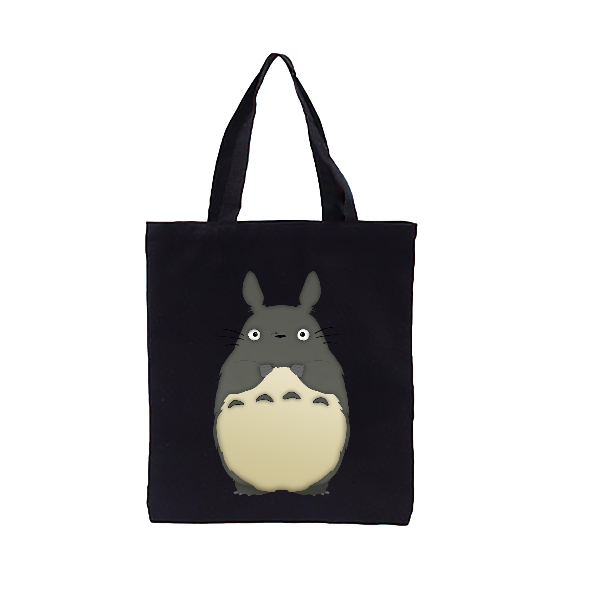 （画像用） となりのトトロ 草壁メイ 草壁サツキ My Neighbor Totoro Satsuki Kusakabe Mei Kusakabe 縦型キャンバス生地手提げバッグ　トートバッグ