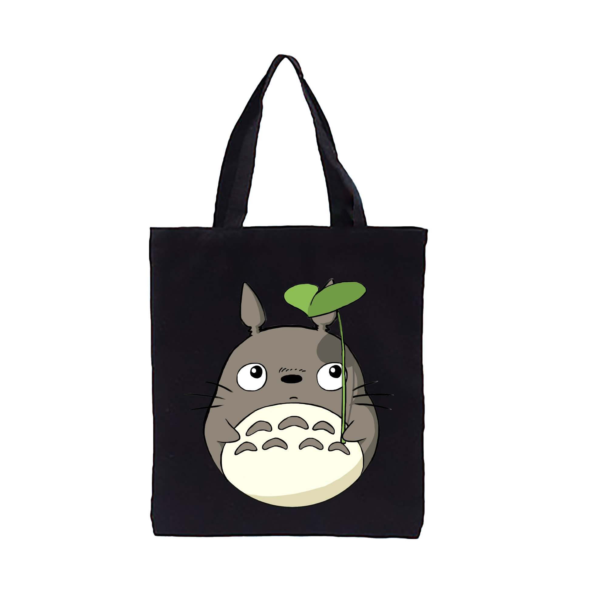 （画像用） となりのトトロ 草壁メイ 草壁サツキ My Neighbor Totoro Satsuki Kusakabe Mei Kusakabe 縦型キャンバス生地手提げバッグ　トートバッグ