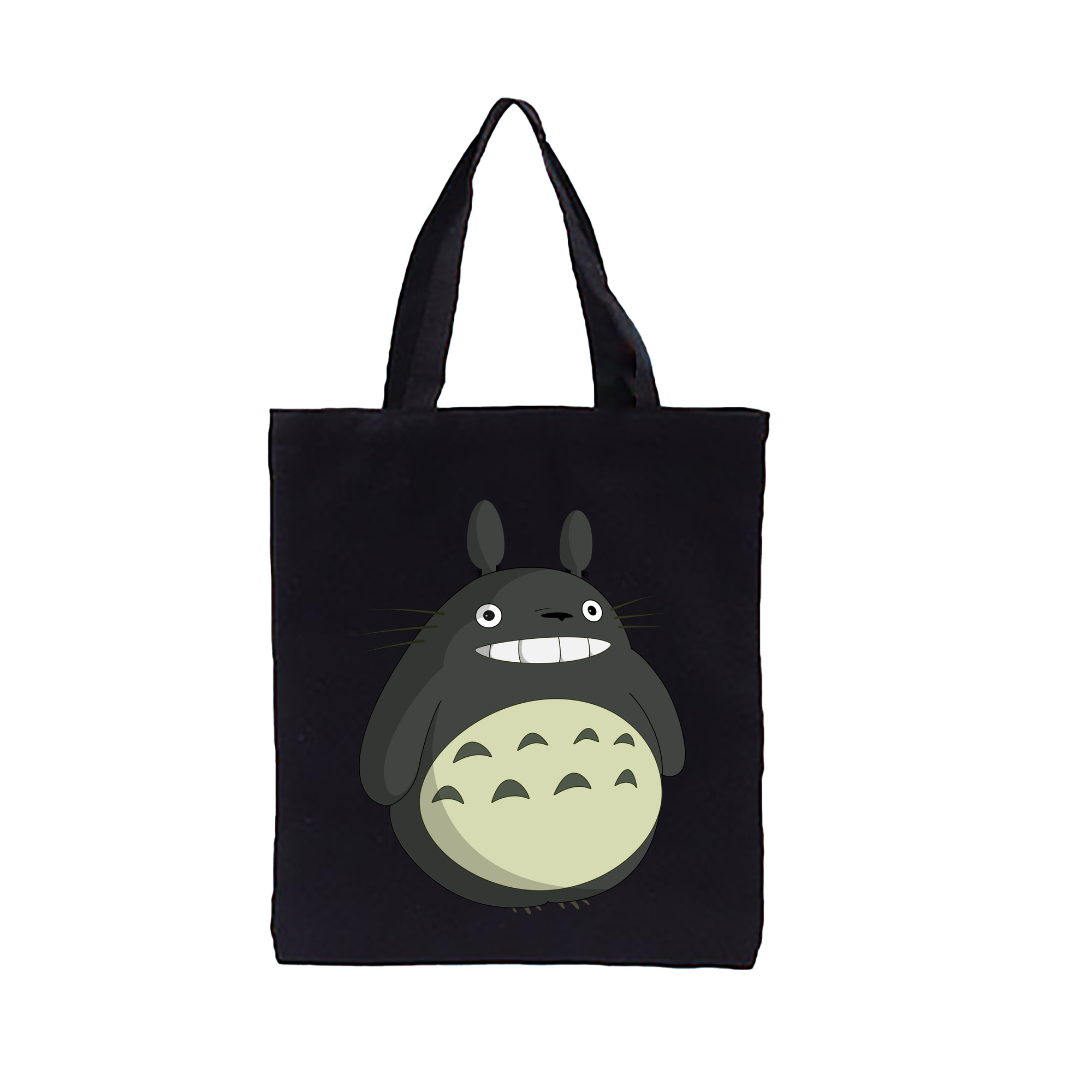 （画像用） となりのトトロ 草壁メイ 草壁サツキ My Neighbor Totoro Satsuki Kusakabe Mei Kusakabe 縦型キャンバス生地手提げバッグ　トートバッグ