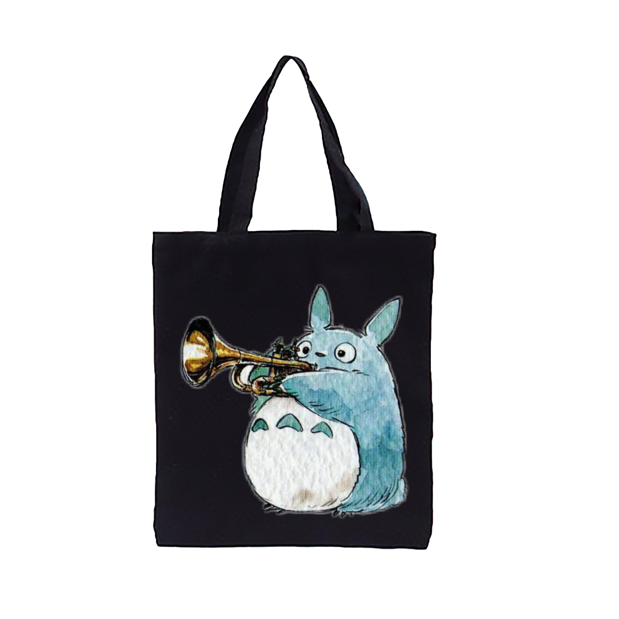 （画像用） となりのトトロ 草壁メイ 草壁サツキ My Neighbor Totoro Satsuki Kusakabe Mei Kusakabe 縦型キャンバス生地手提げバッグ　トートバッグ