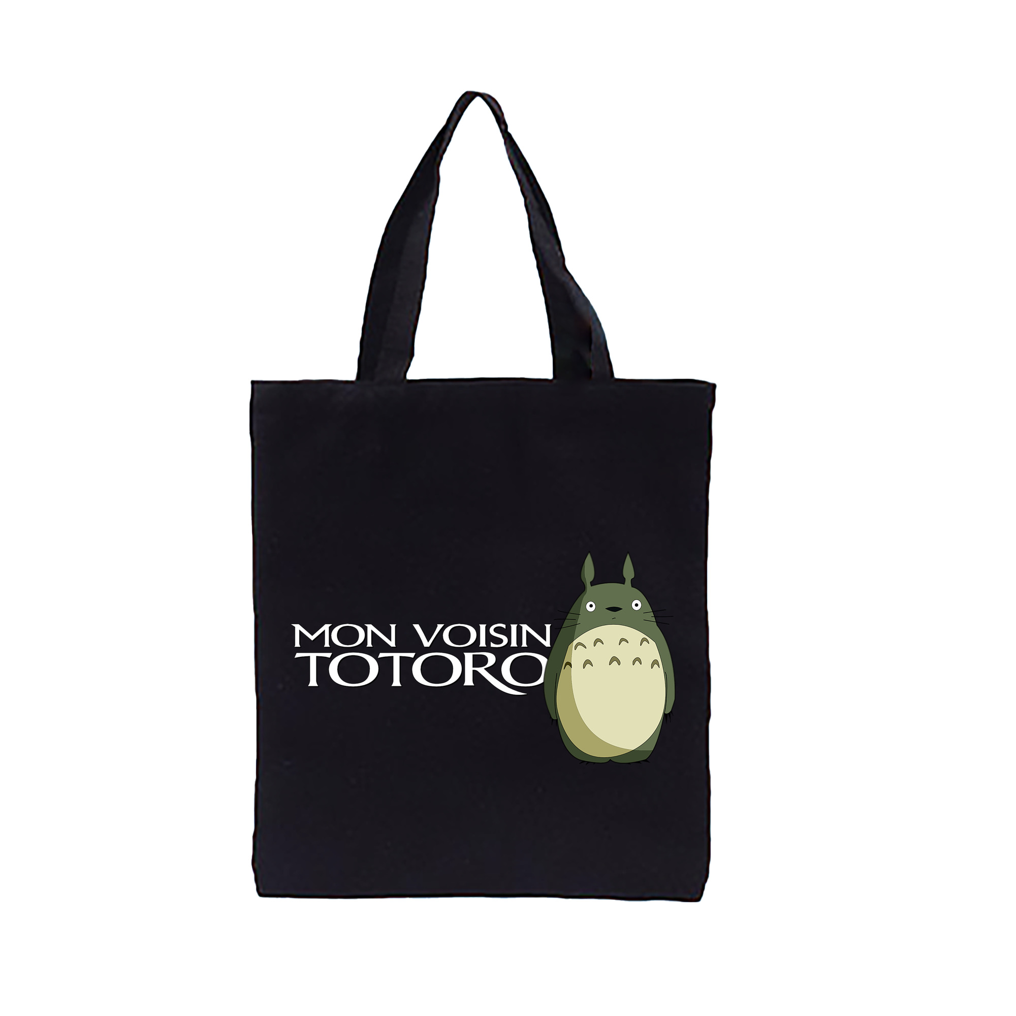 （画像用） となりのトトロ 草壁メイ 草壁サツキ My Neighbor Totoro Satsuki Kusakabe Mei Kusakabe 縦型キャンバス生地手提げバッグ　トートバッグ