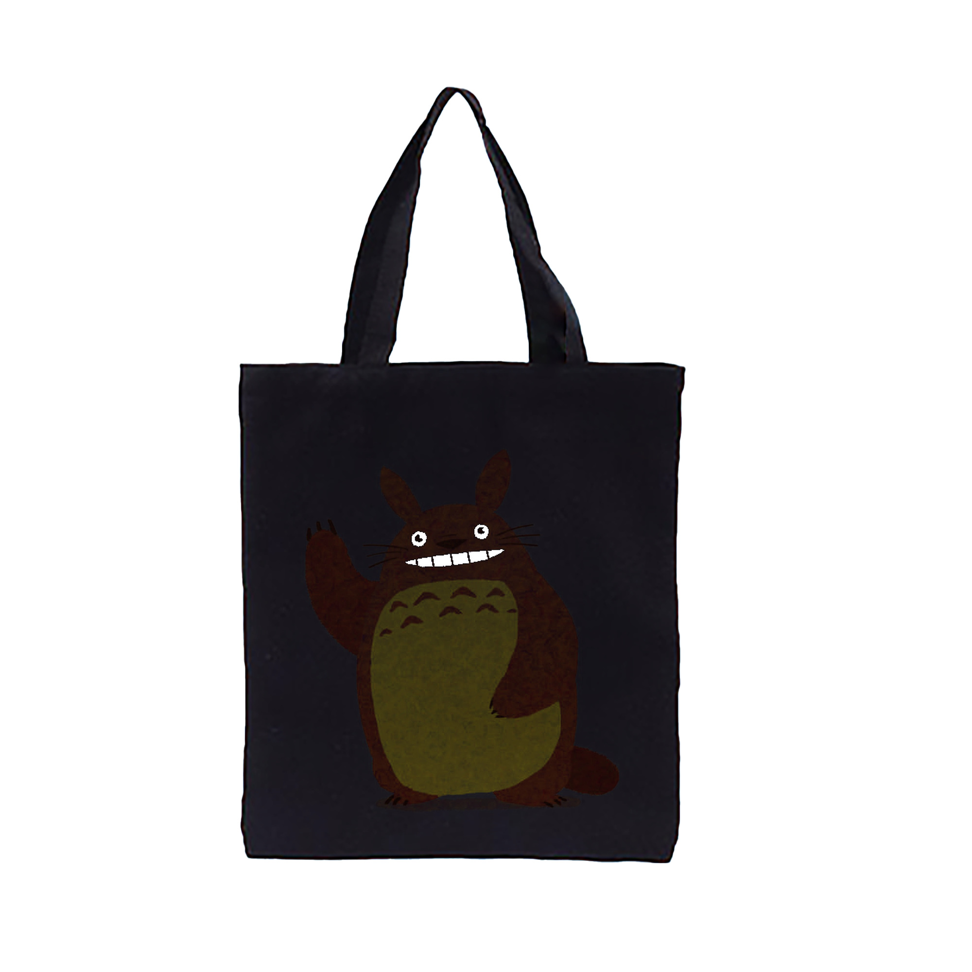 （画像用） となりのトトロ 草壁メイ 草壁サツキ My Neighbor Totoro Satsuki Kusakabe Mei Kusakabe 縦型キャンバス生地手提げバッグ　トートバッグ