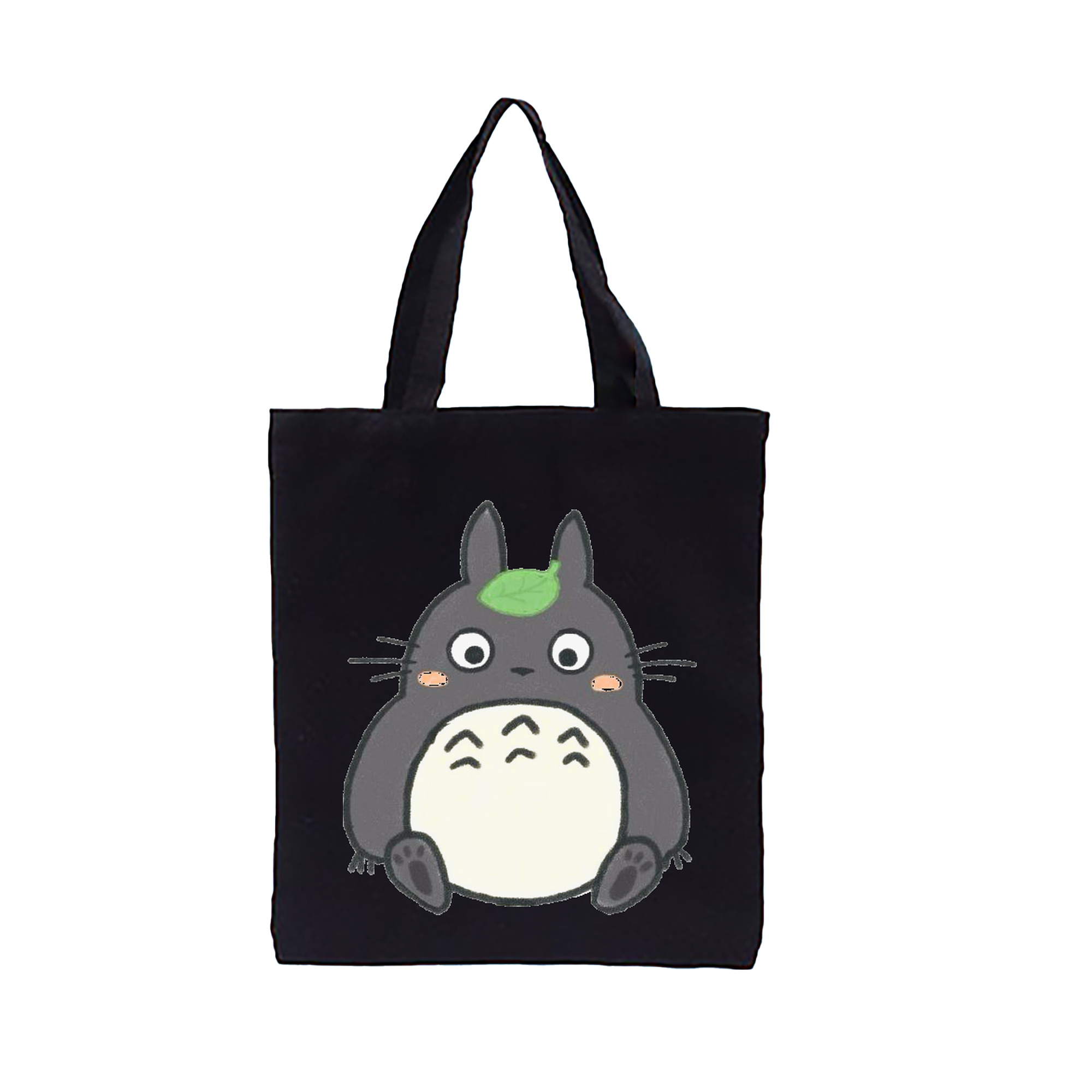 （画像用） となりのトトロ 草壁メイ 草壁サツキ My Neighbor Totoro Satsuki Kusakabe Mei Kusakabe 縦型キャンバス生地手提げバッグ　トートバッグ