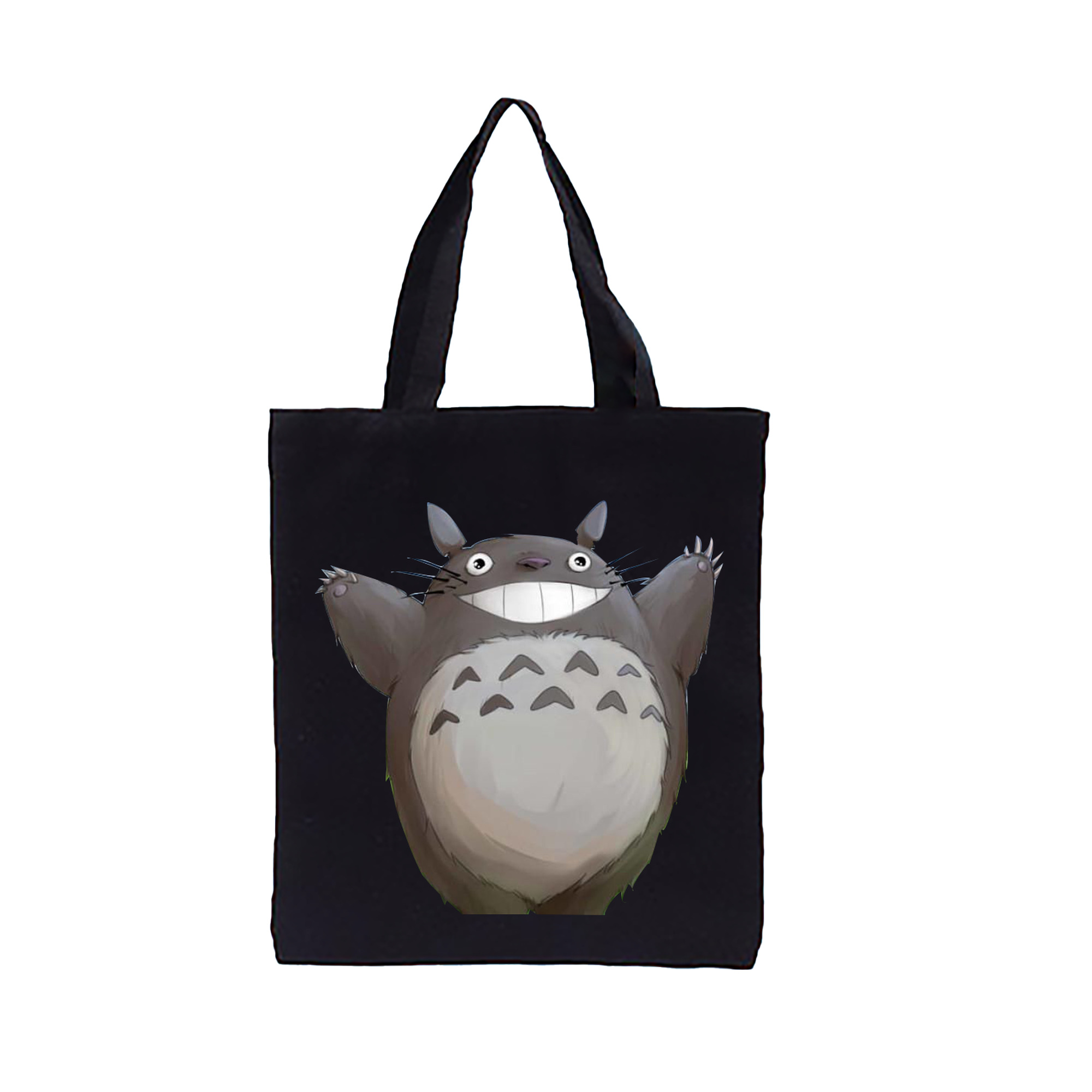 （画像用） となりのトトロ 草壁メイ 草壁サツキ My Neighbor Totoro Satsuki Kusakabe Mei Kusakabe 縦型キャンバス生地手提げバッグ　トートバッグ
