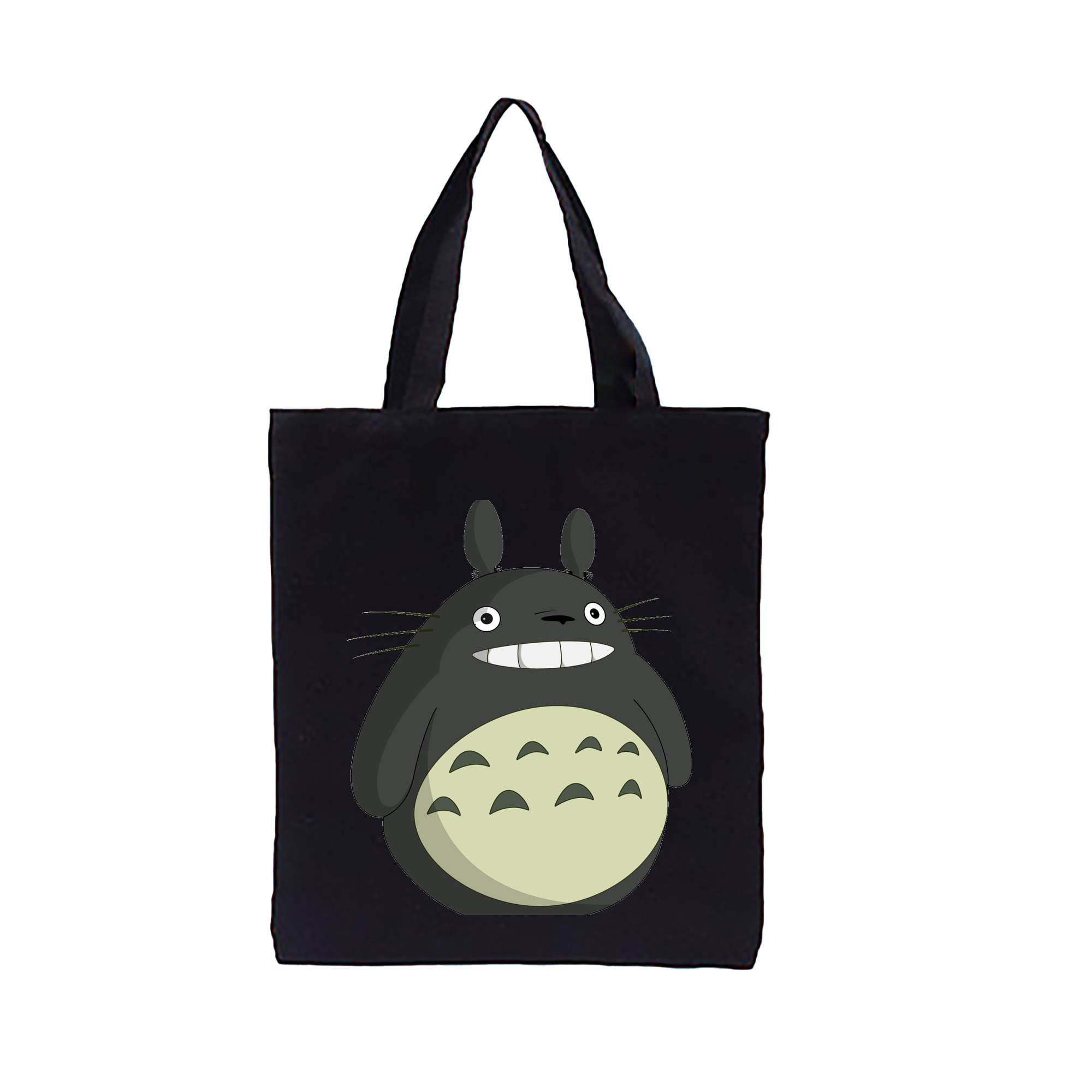 （画像用） となりのトトロ 草壁メイ 草壁サツキ My Neighbor Totoro Satsuki Kusakabe Mei Kusakabe 縦型キャンバス生地手提げバッグ　トートバッグ
