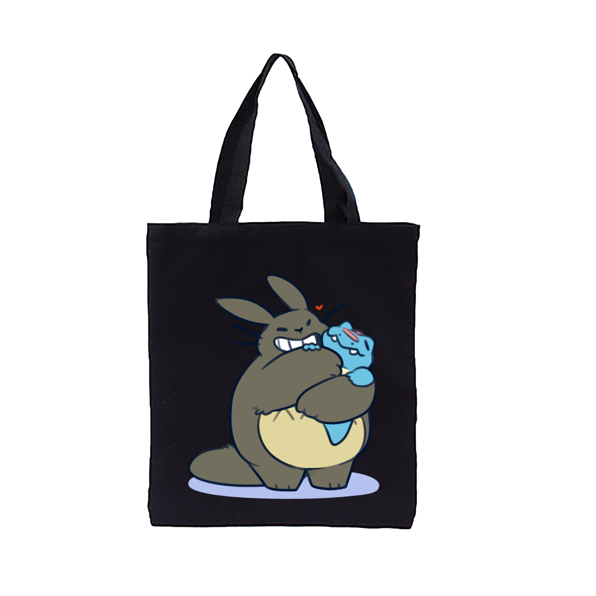 （画像用） となりのトトロ 草壁メイ 草壁サツキ My Neighbor Totoro Satsuki Kusakabe Mei Kusakabe 縦型キャンバス生地手提げバッグ　トートバッグ